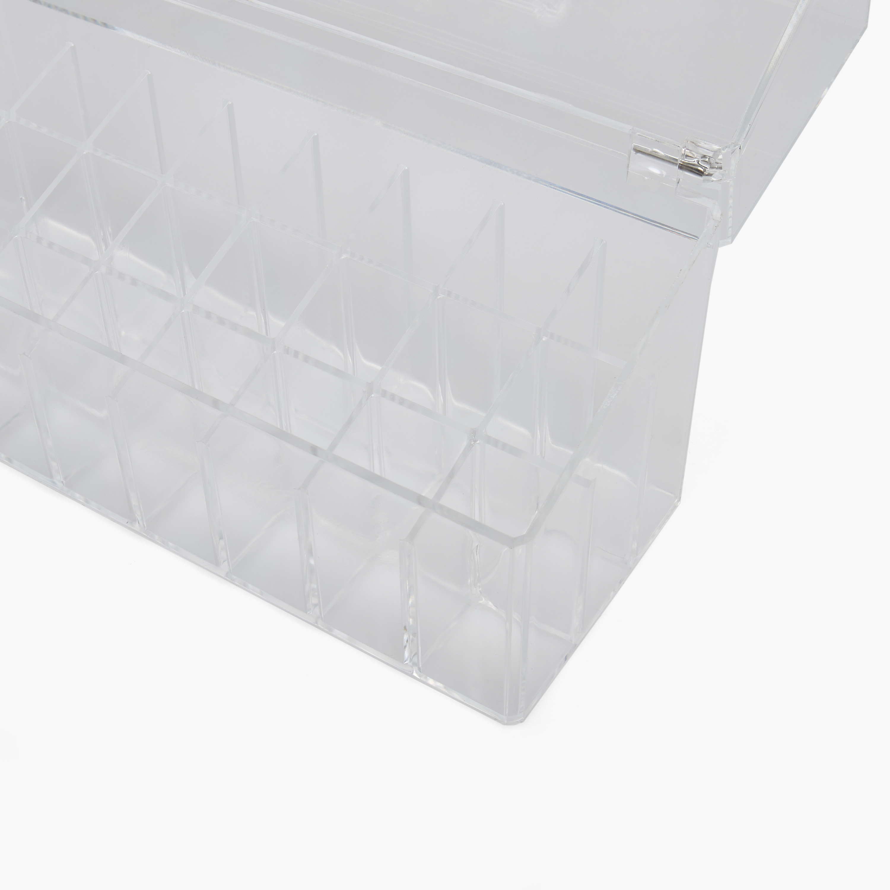 Lipstick 24-Compartment Organizer with Lid-household-storage-cosmeticorganizing-makeuporganizersandsets-image-4