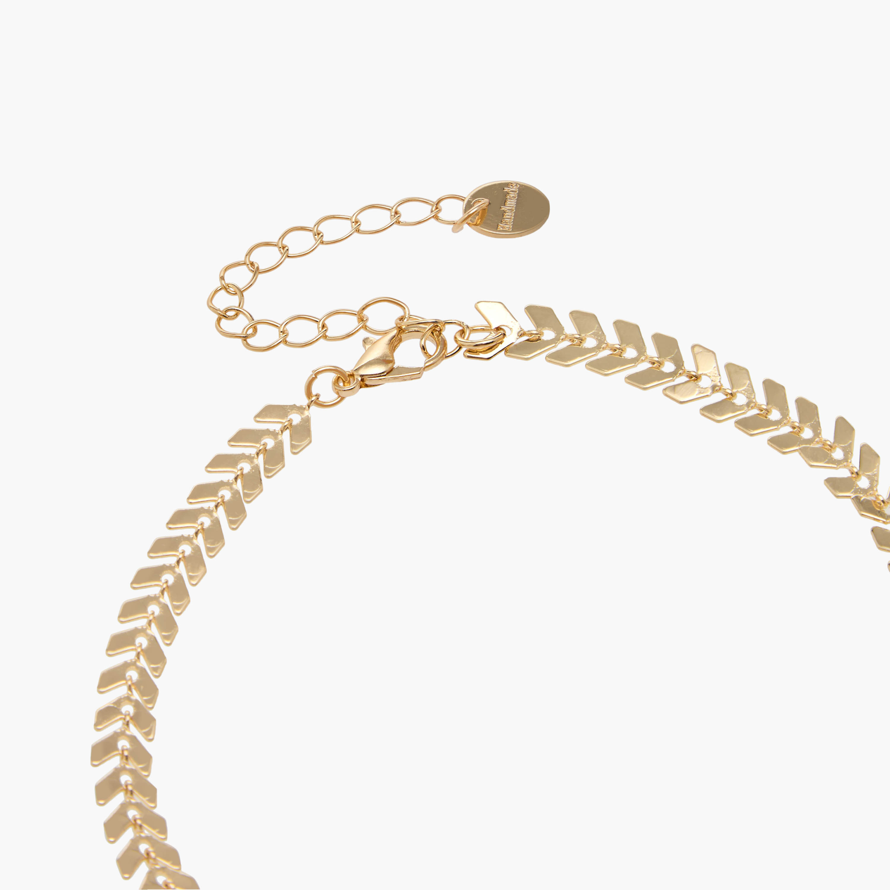خلاخيل بزينة دلايات وطلاء ذهبي - عبوة 3 قطع-women-watchesandjewellery-jewellery-anklets-image-1