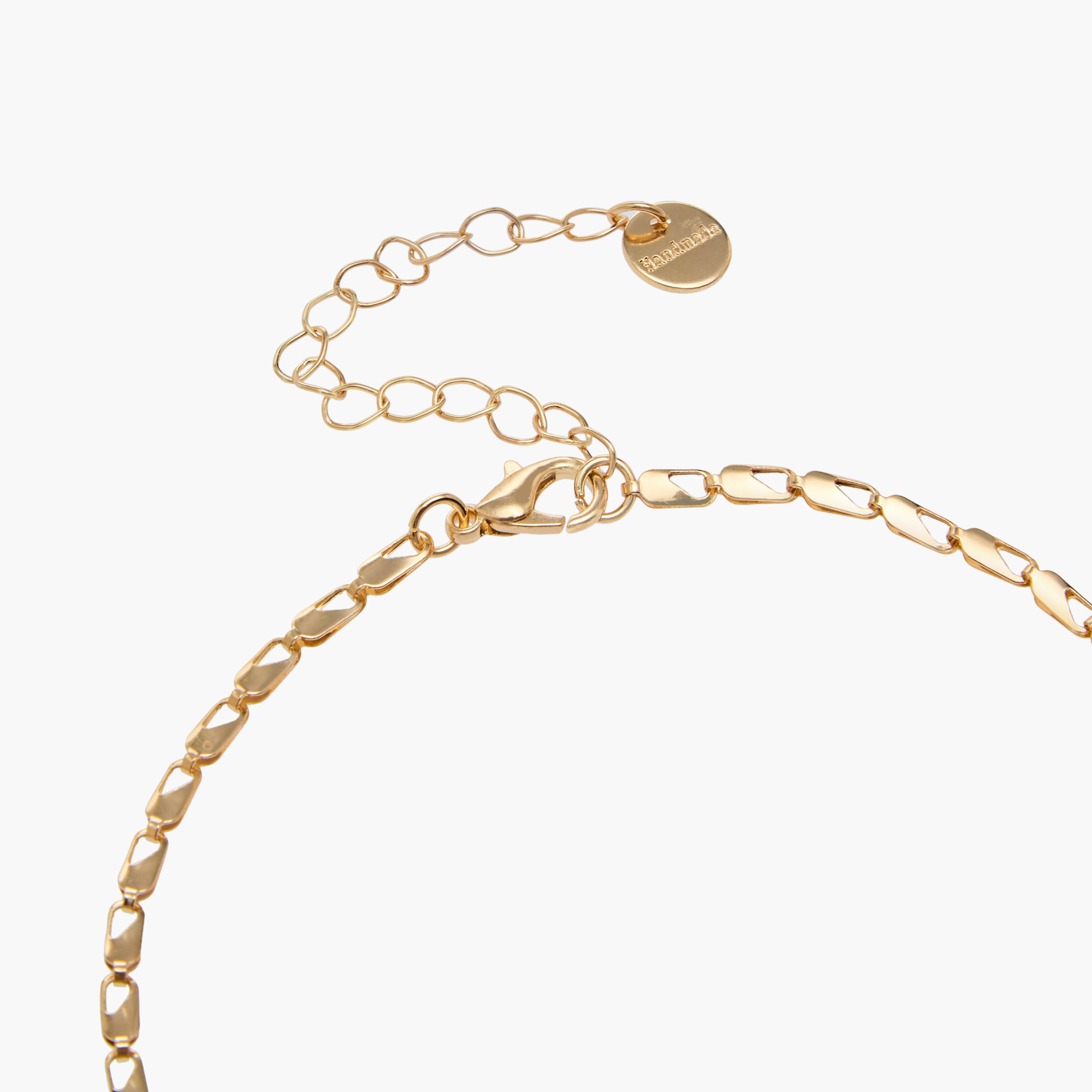 خلاخيل مطلية بالذهب ومزينة بدلايات - عبوة 3 قطع-women-watchesandjewellery-jewellery-anklets-image-1