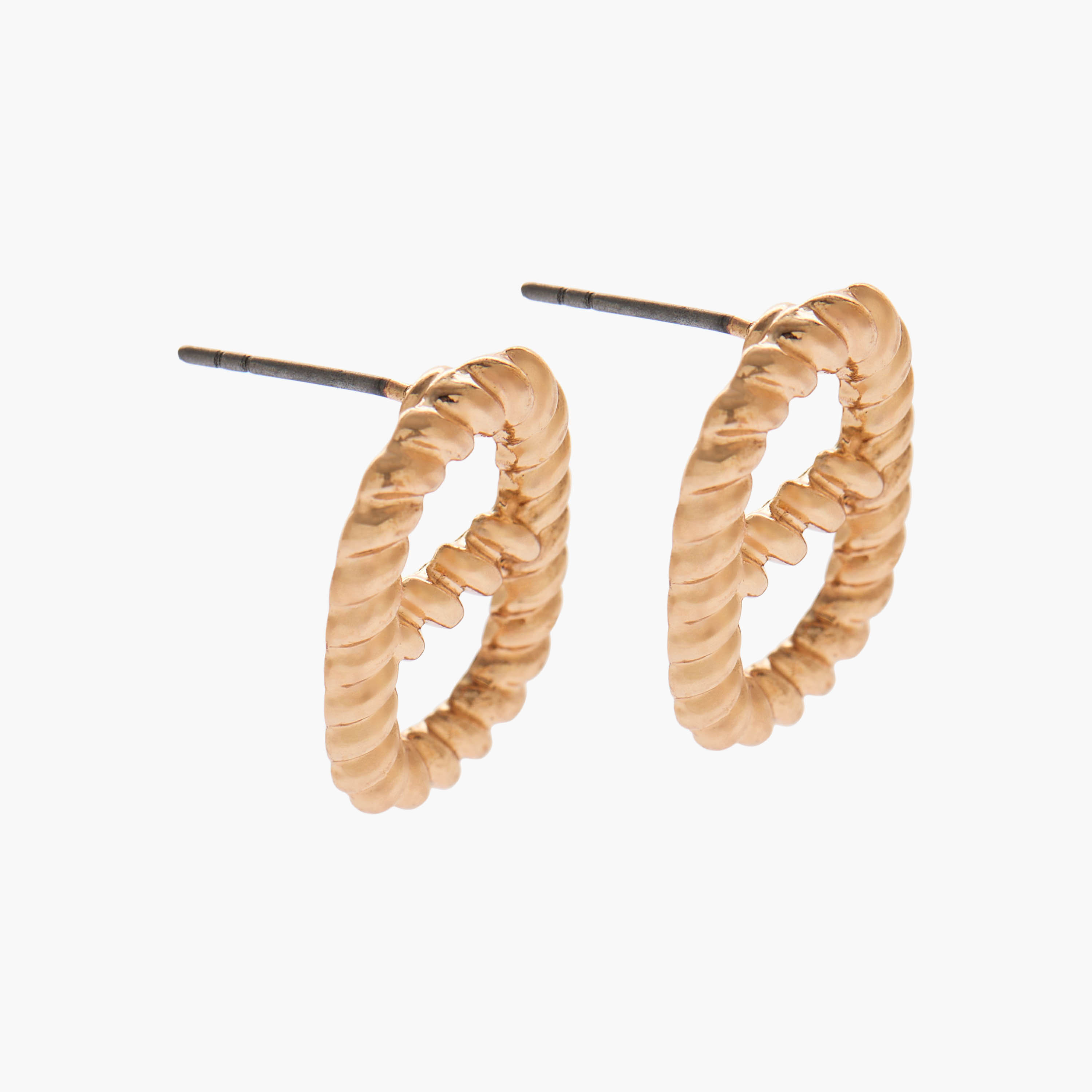 Pack of 3 Gold Tone Earrings with Pushback Closure-women-watchesandjewellery-jewellery-earrings-image-2