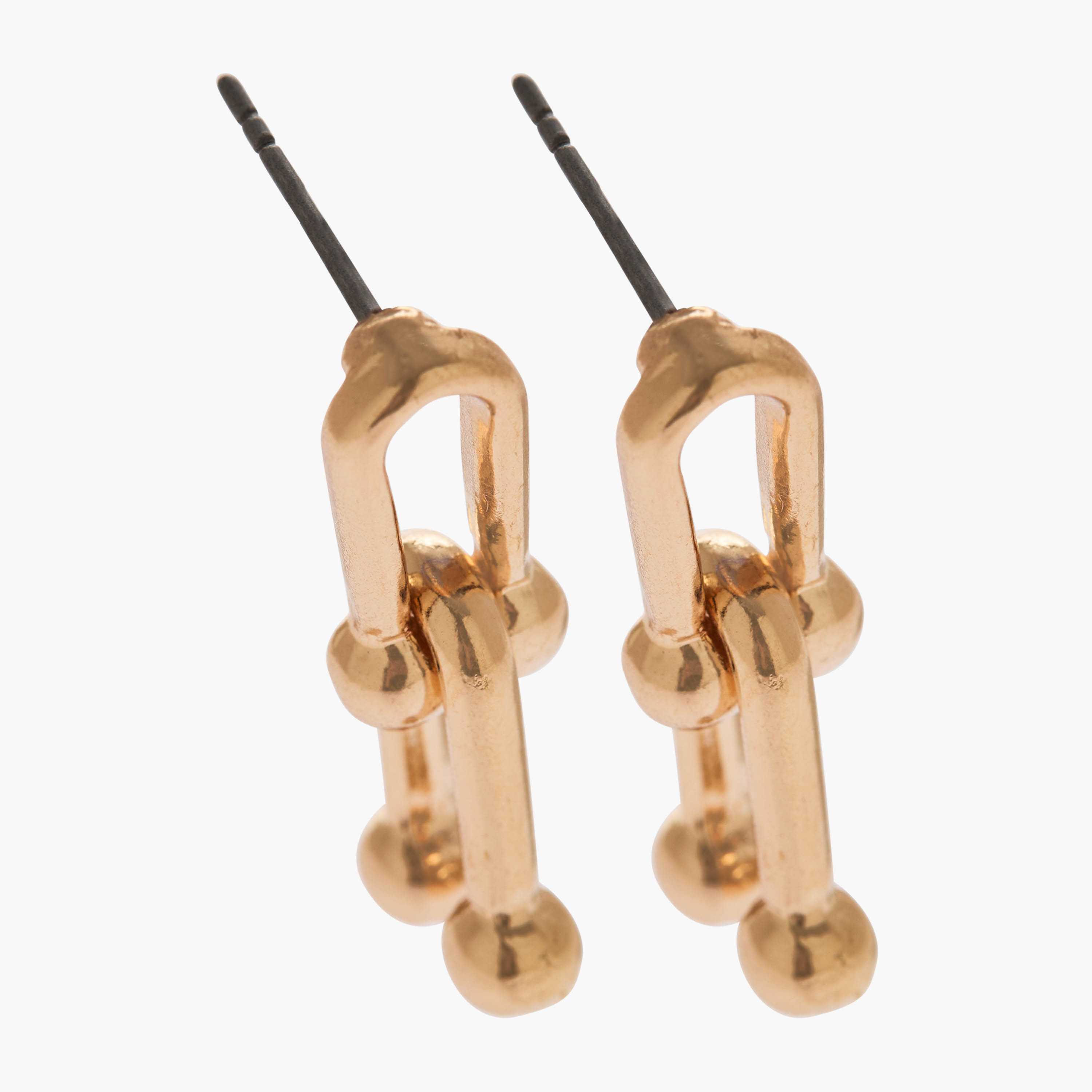 Pack of 3 Gold Tone Earrings with Pushback Closure-women-watchesandjewellery-jewellery-earrings-image-4
