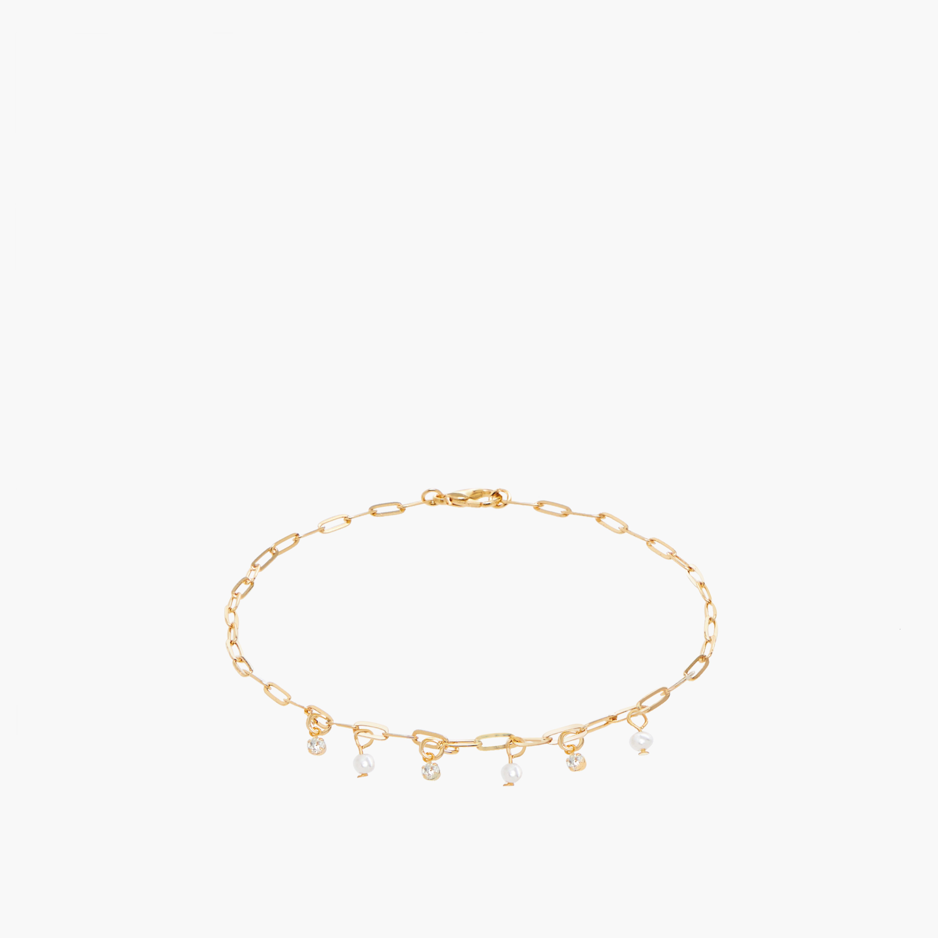خلاخيل ميتاليك مزينة بدلايات - طقم من 4 قطع-women-watchesandjewellery-jewellery-anklets-image-8