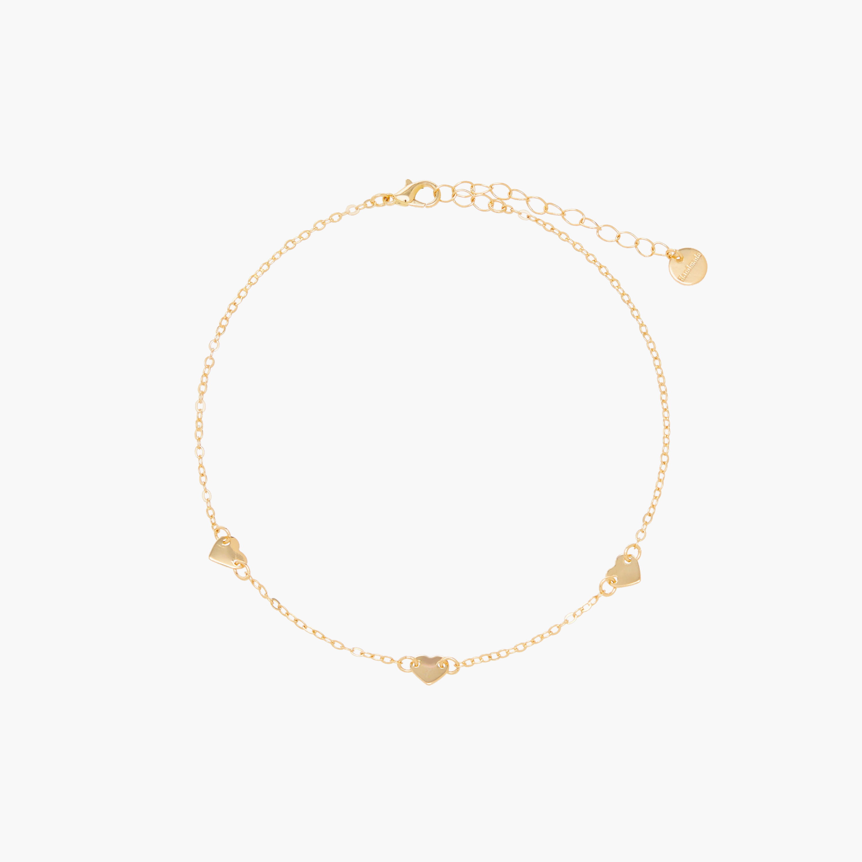 خلاخيل ميتاليك مزينة بدلايات - طقم من 4 قطع-women-watchesandjewellery-jewellery-anklets-image-5