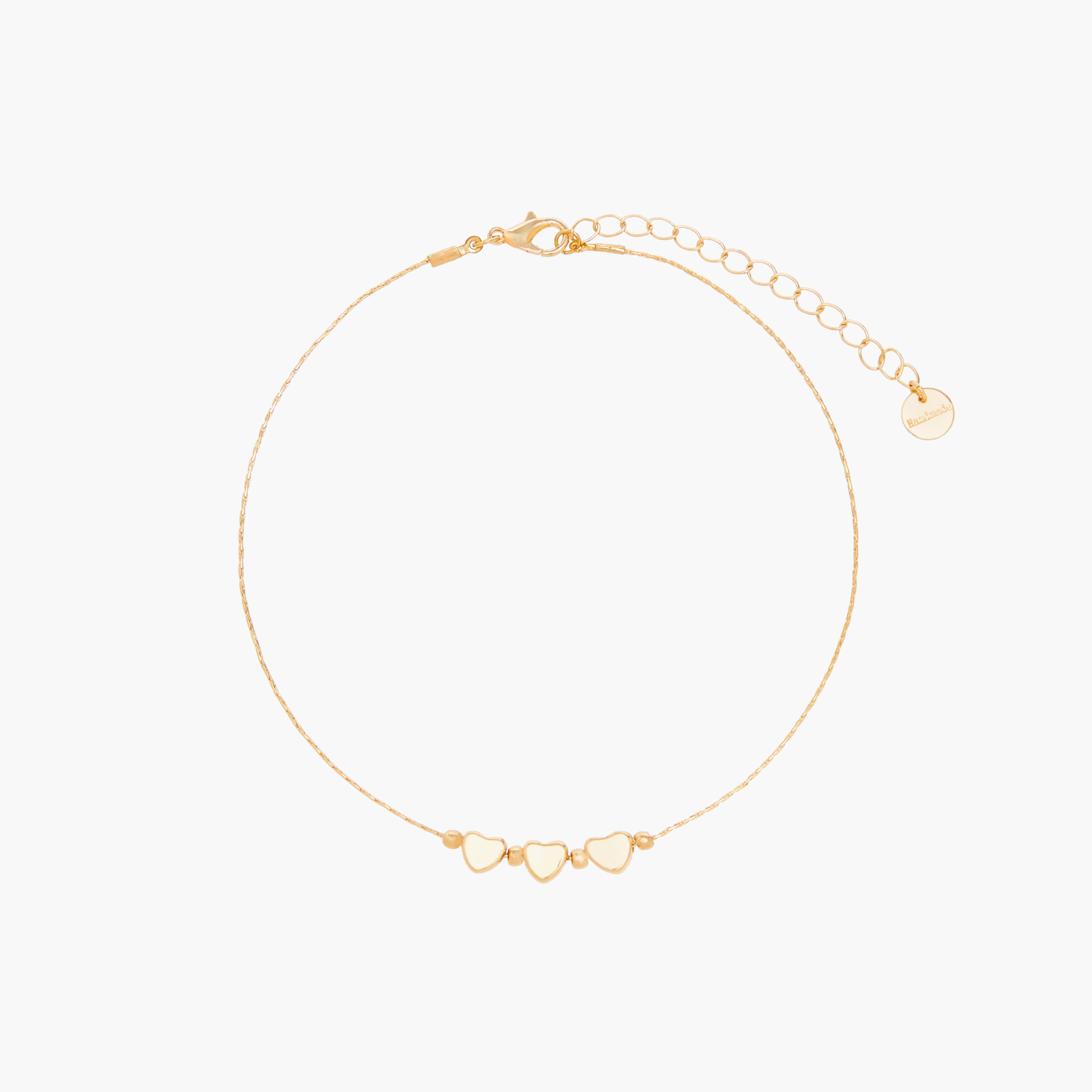 خلاخيل ميتاليك مزينة بدلايات - طقم من 4 قطع-women-watchesandjewellery-jewellery-anklets-image-4