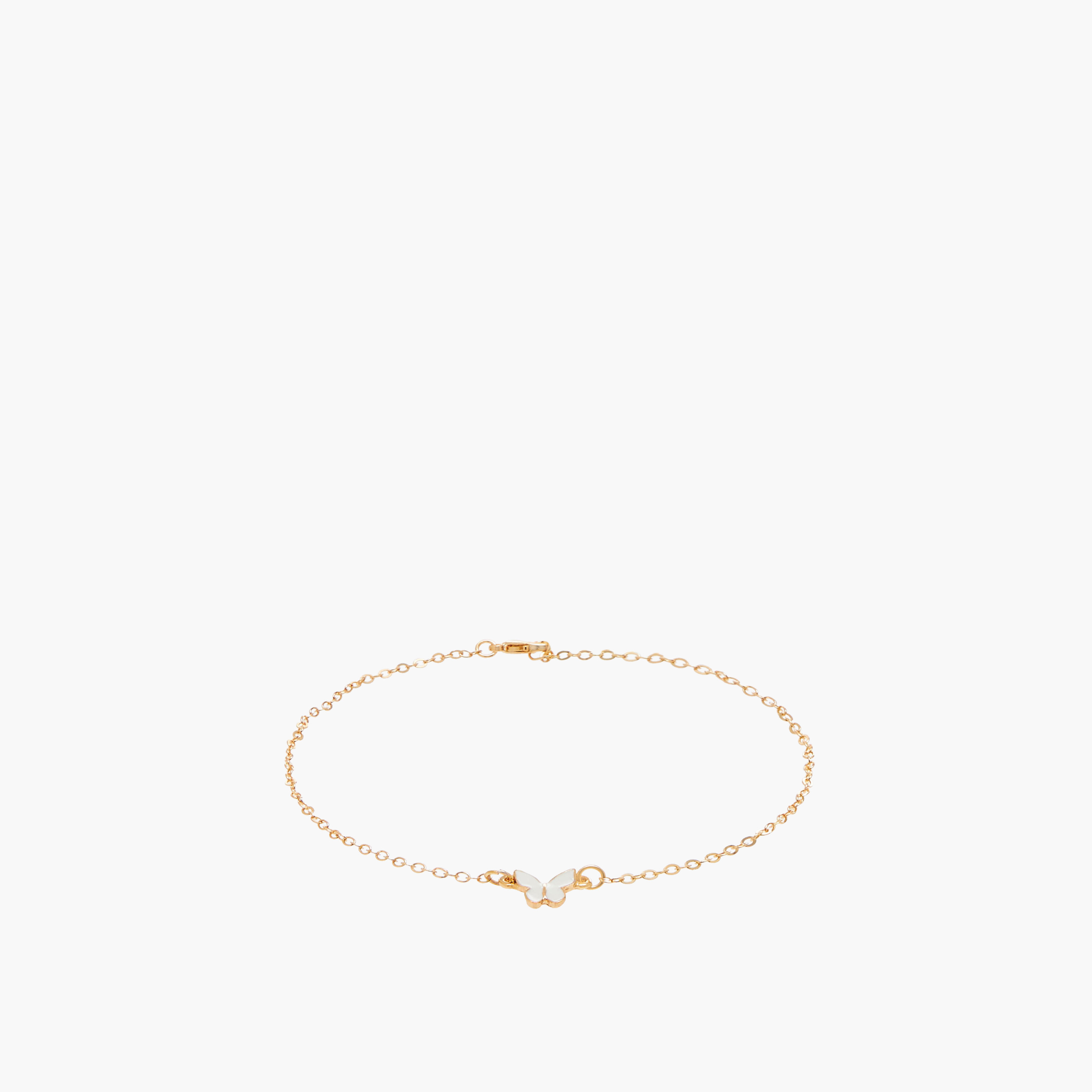طقم من 4 خلخال معدني بزينة-women-watchesandjewellery-jewellery-anklets-image-8