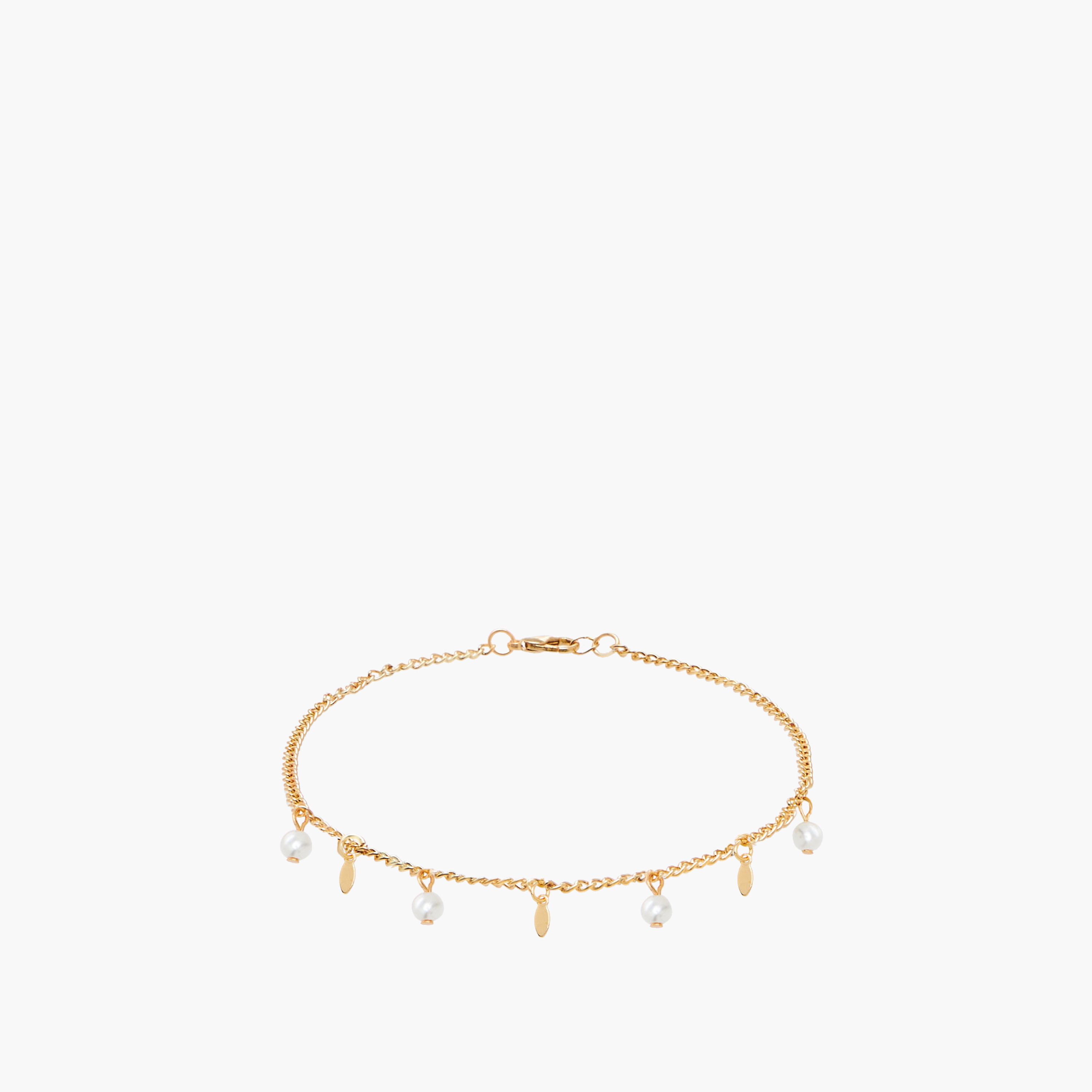 طقم من 4 خلخال معدني بزينة-women-watchesandjewellery-jewellery-anklets-image-7