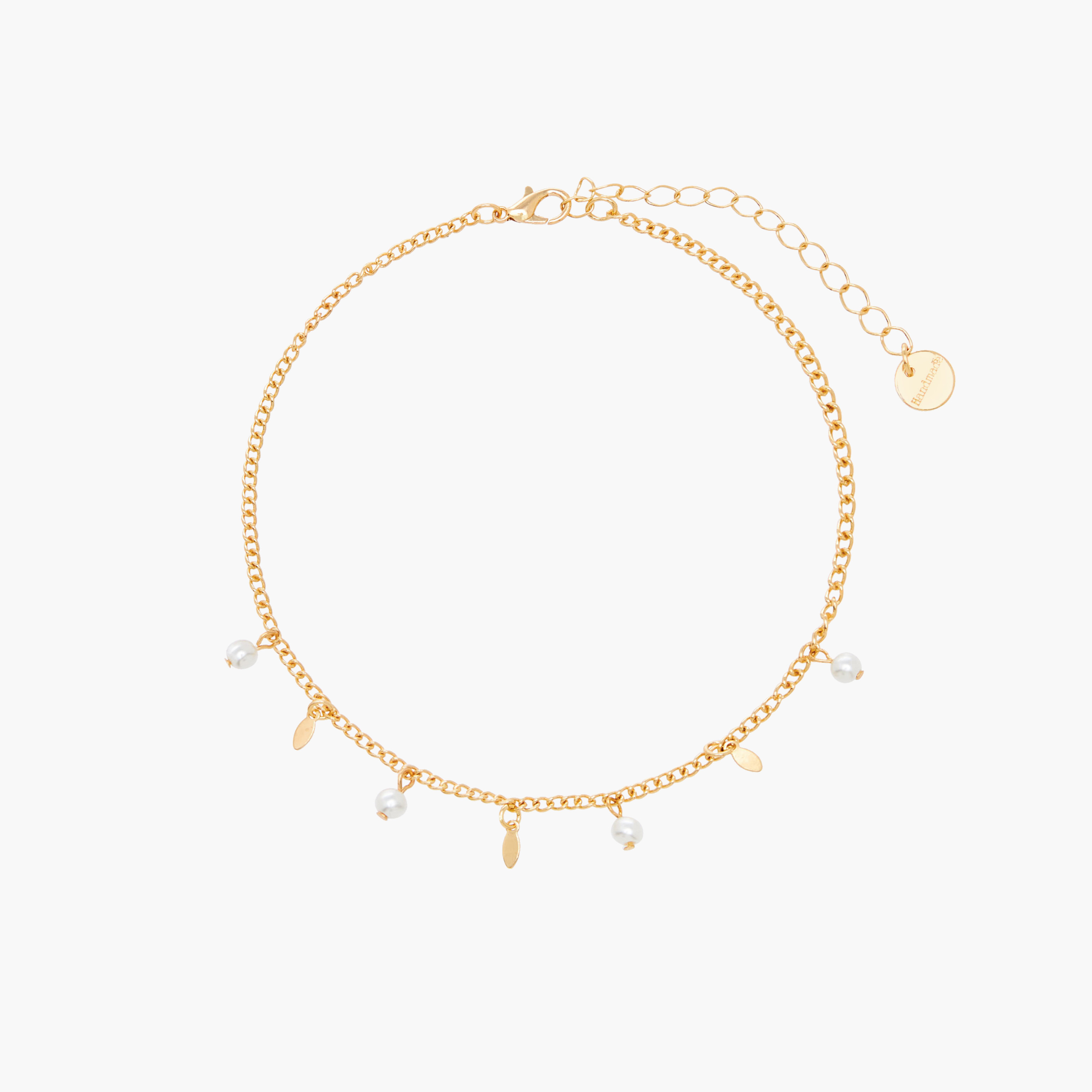 طقم من 4 خلخال معدني بزينة-women-watchesandjewellery-jewellery-anklets-image-5
