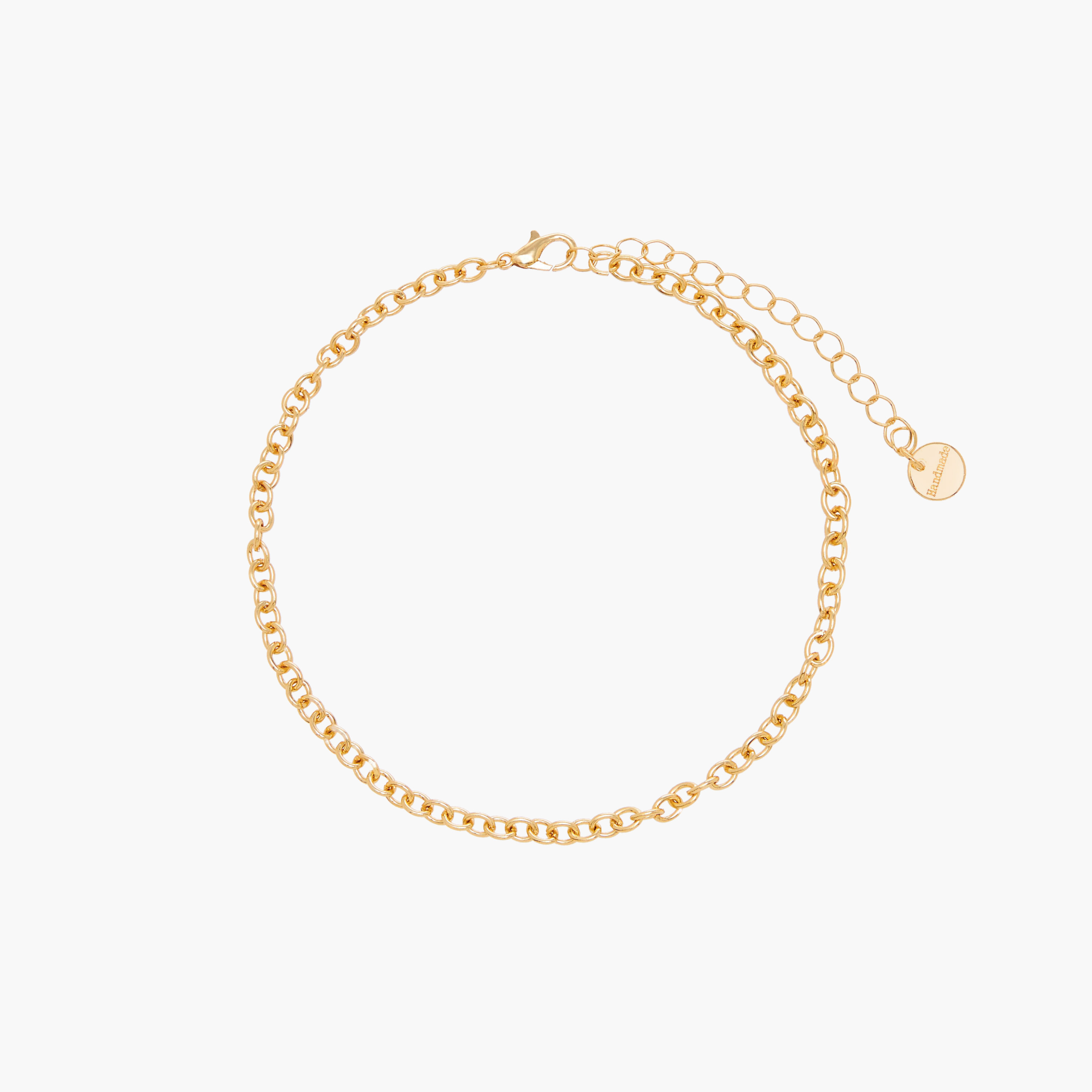 طقم من 4 خلخال معدني بزينة-women-watchesandjewellery-jewellery-anklets-image-4