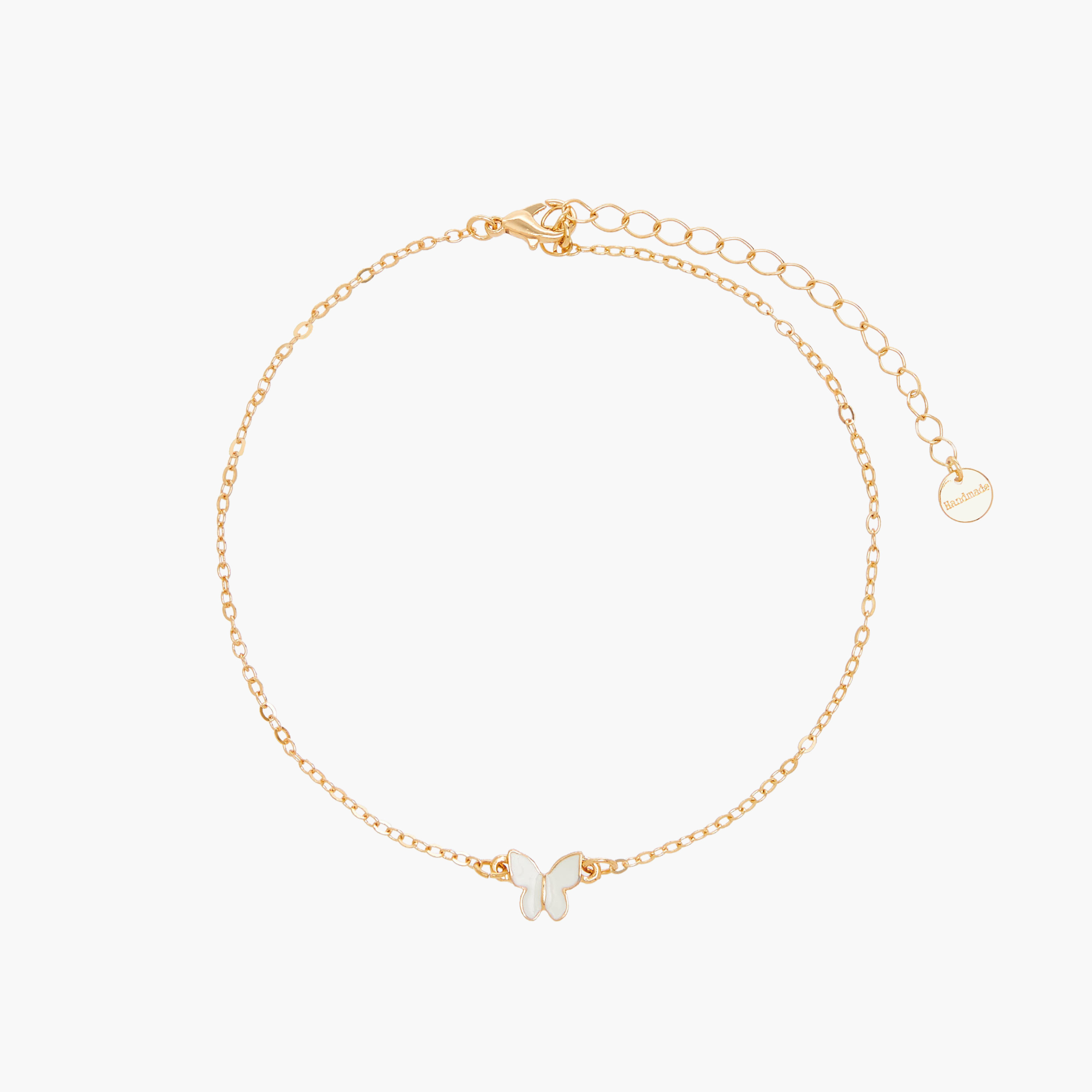 طقم من 4 خلخال معدني بزينة-women-watchesandjewellery-jewellery-anklets-image-2