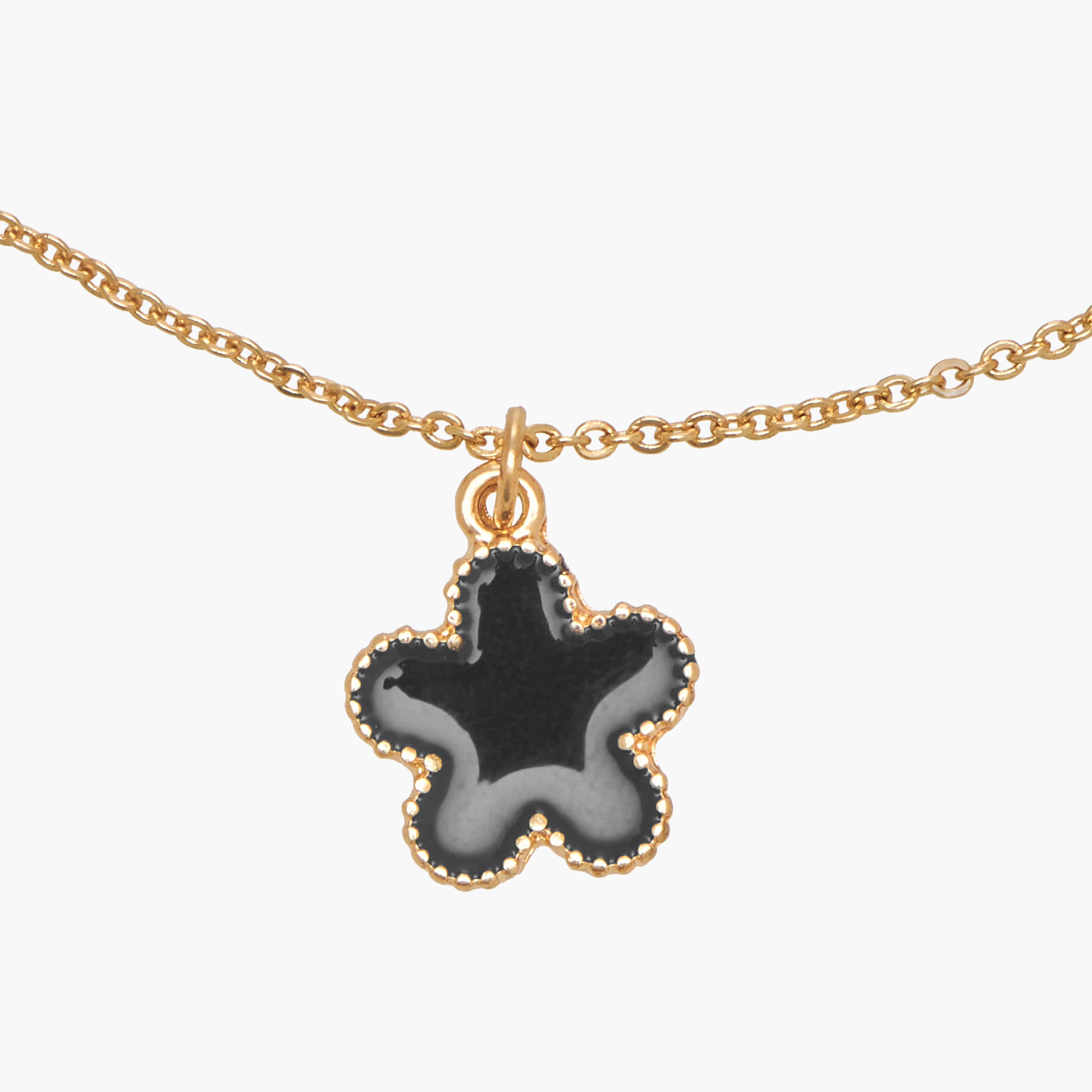 حلق وعقد مزين بالزهور - طقم من قطعتين-women-watchesandjewellery-jewellery-jewellerysets-image-6