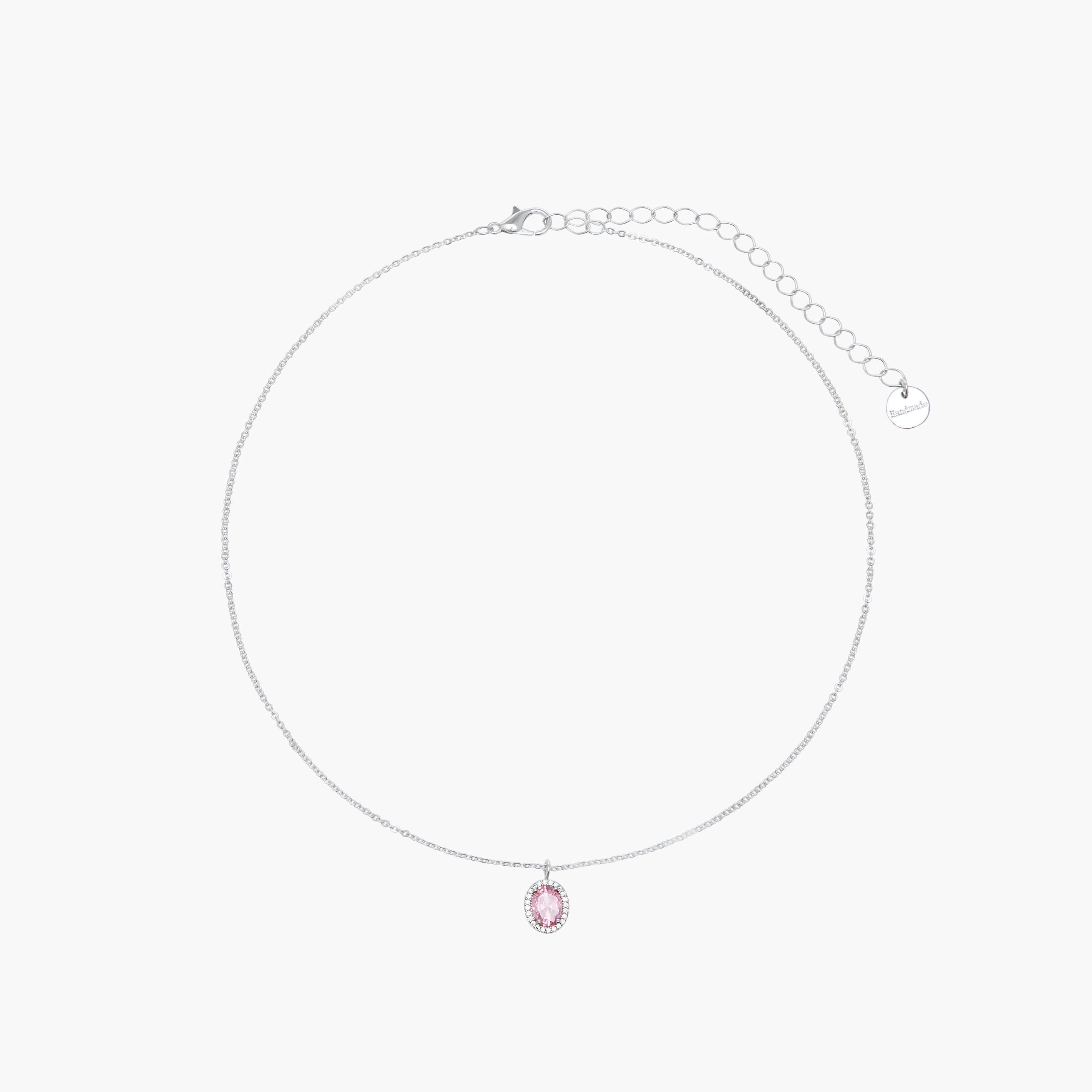 Set of 2 - Embellished Cubic Zirconia Necklace and Earrings-women-watchesandjewellery-jewellery-jewellerysets-image-2