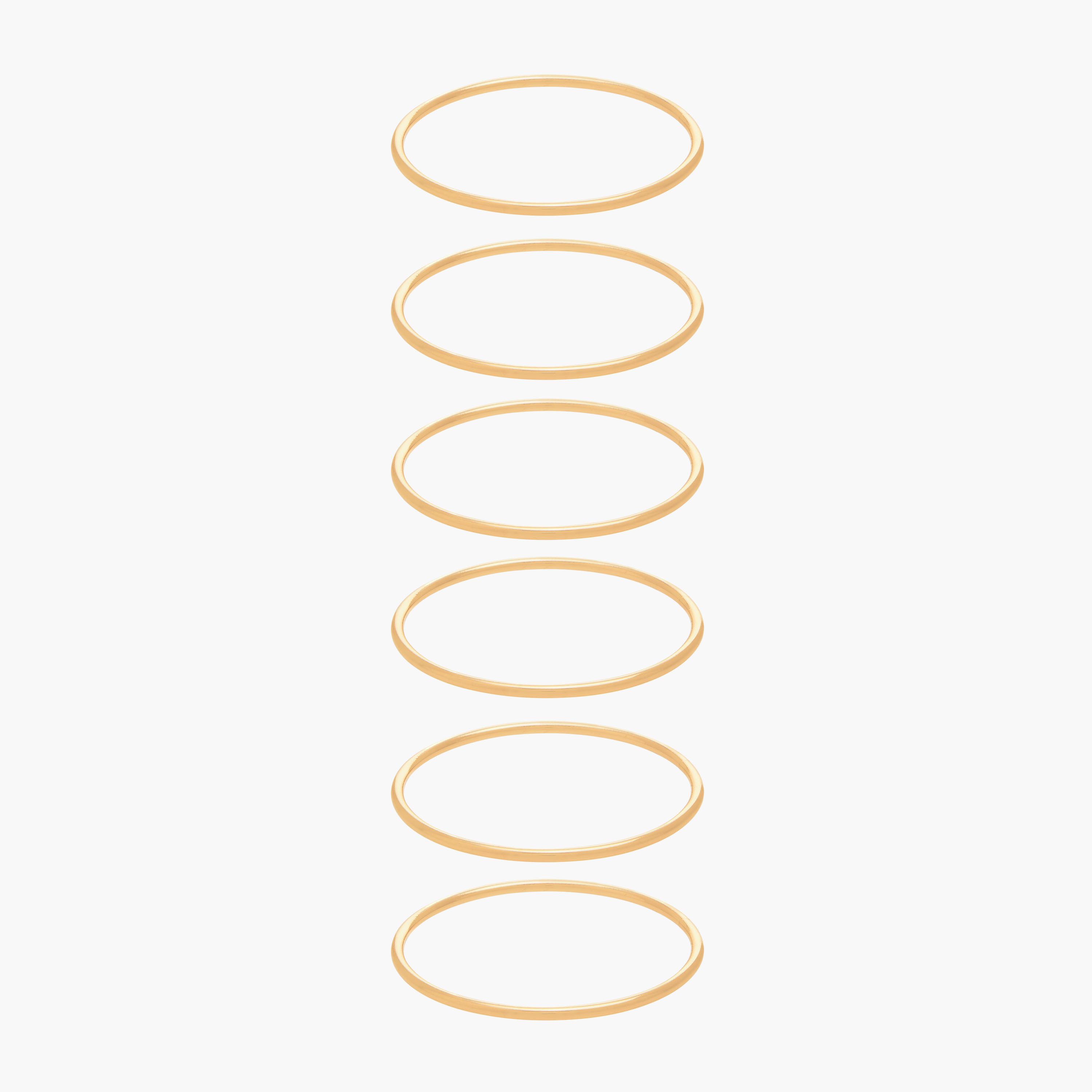 Pack of 6 Gold Tone Bangle-women-watchesandjewellery-jewellery-banglesandbracelets-image-1
