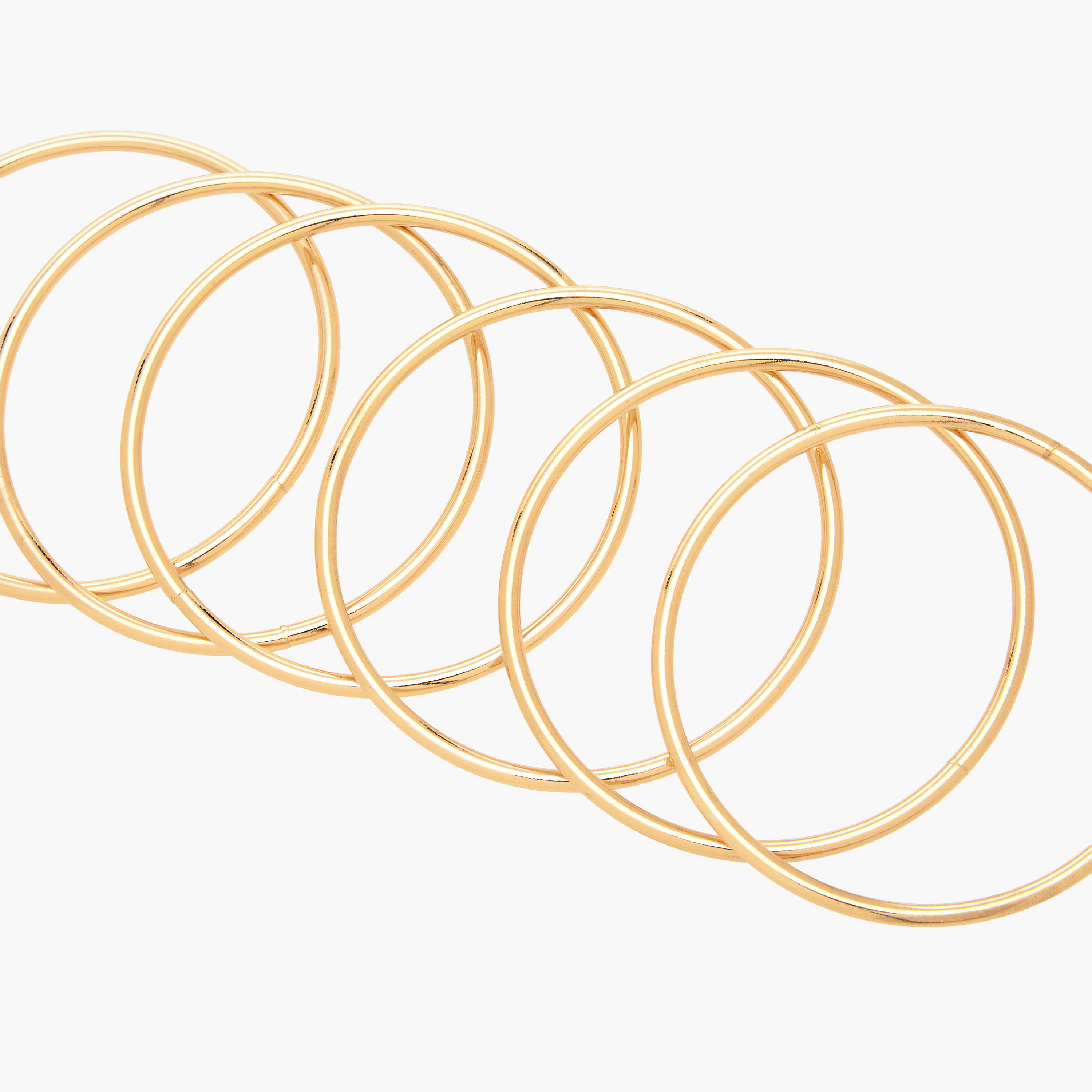 Pack of 6 Gold Tone Bangle-women-watchesandjewellery-jewellery-banglesandbracelets-image-6