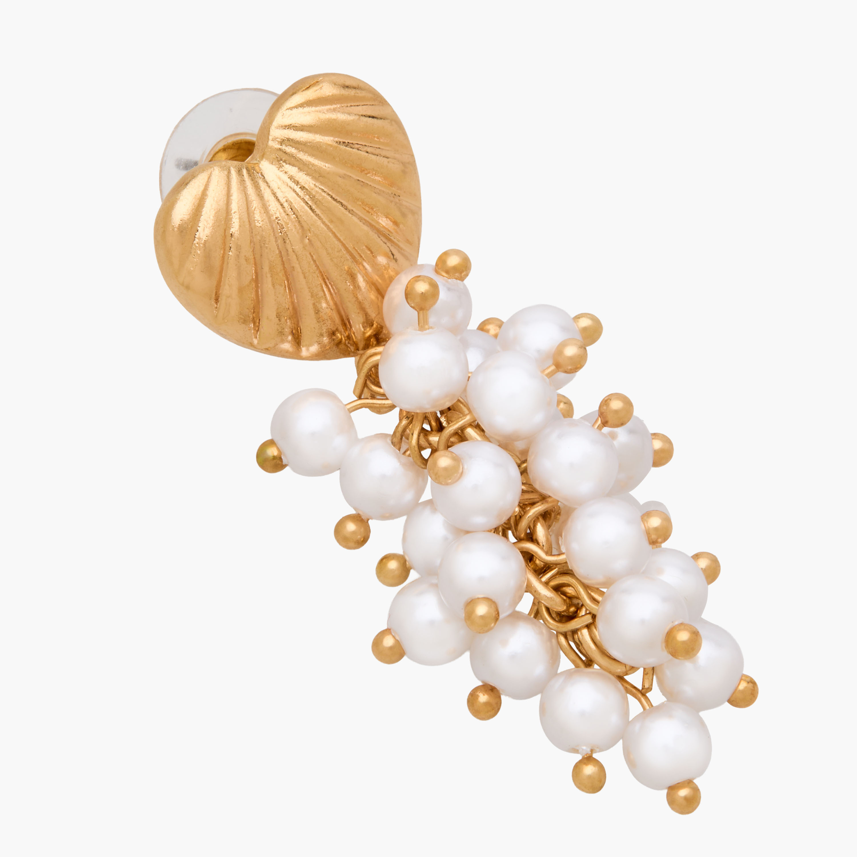 Pack of 2 Metal Pearl Embellished Drop Earrings with Pushback Closure-women-watchesandjewellery-jewellery-earrings-image-5