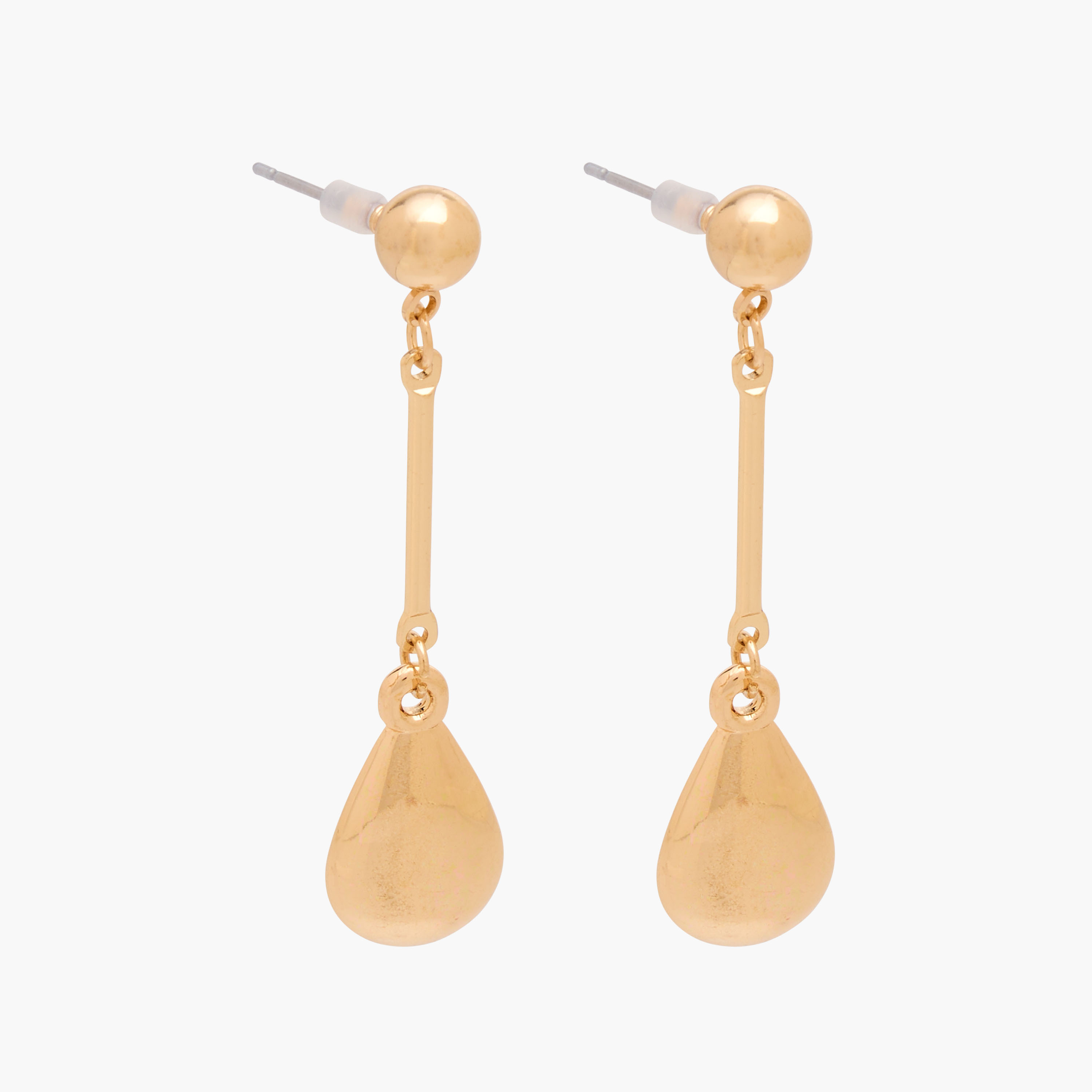Pack of 3 Gold Tone Assorted Earrings with Pushback Closure-women-watchesandjewellery-jewellery-earrings-image-2
