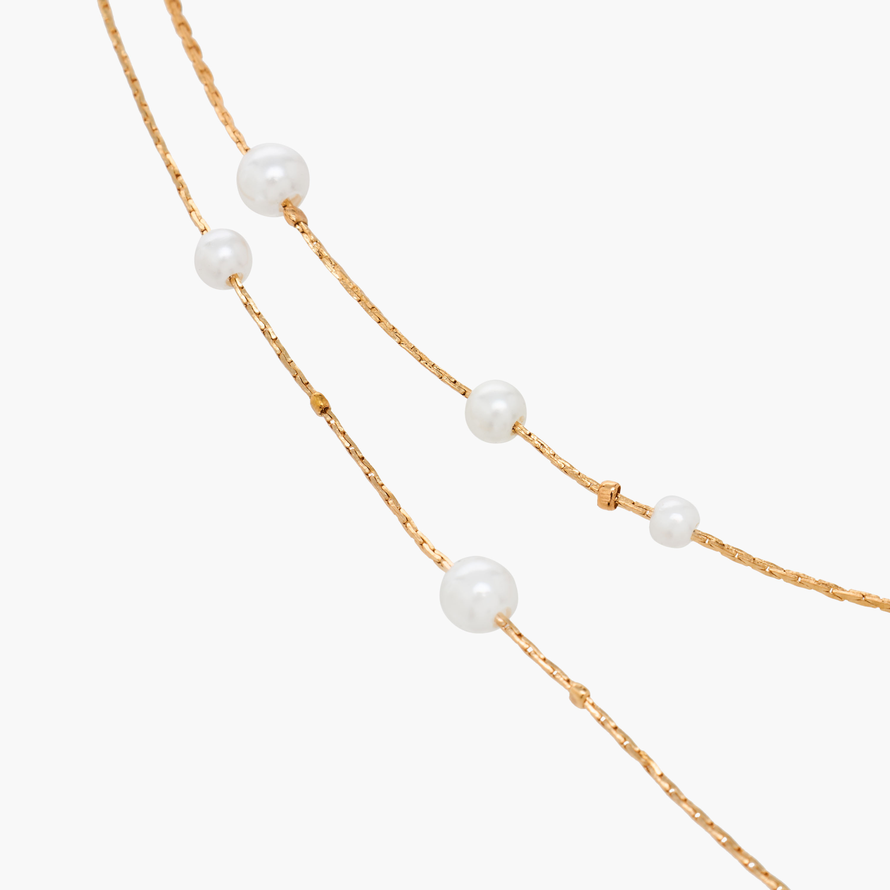 عقد معدن طبقات بتفاصيل لؤلؤ-women-watchesandjewellery-jewellery-necklacesandpendants-image-4