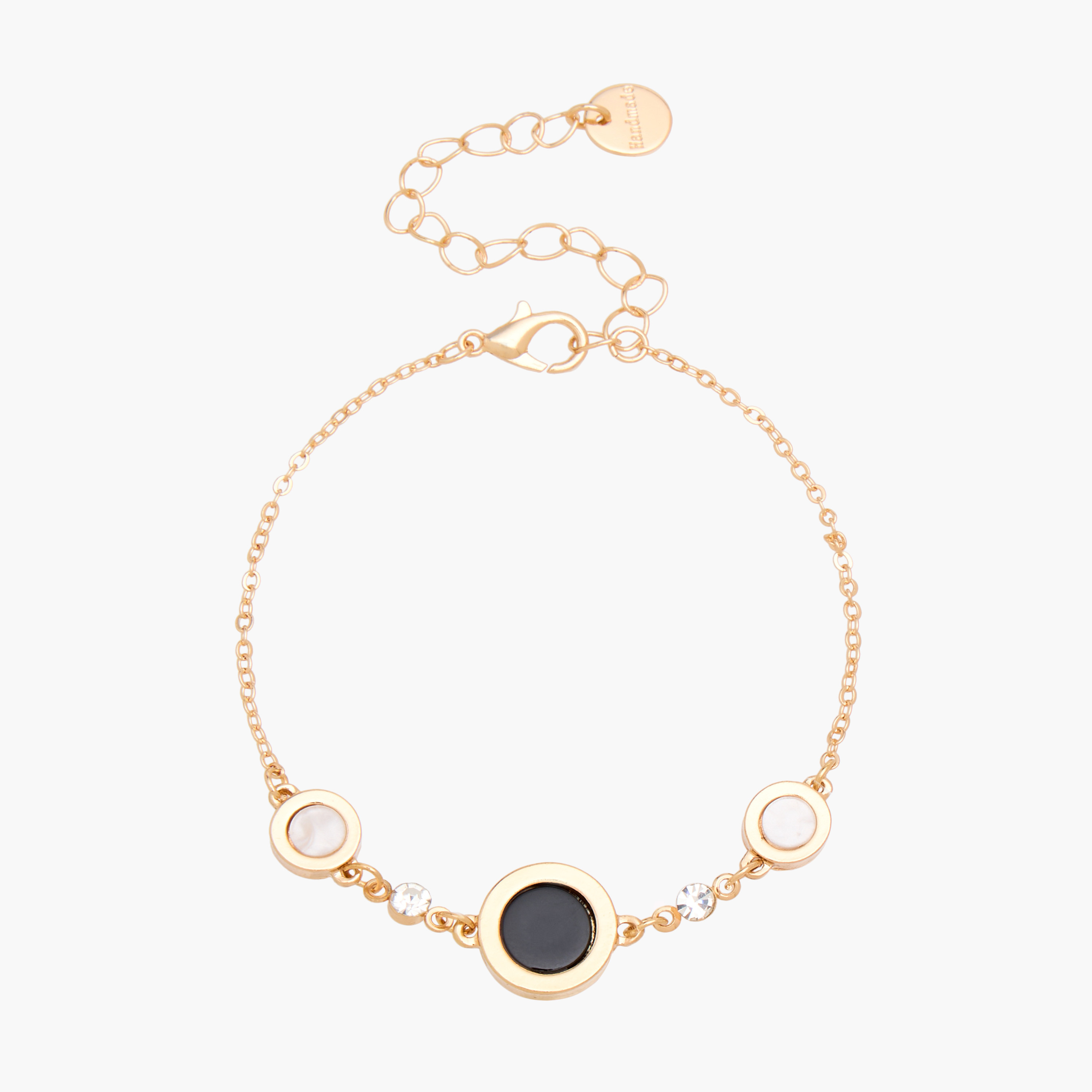 Metallic Embellished Bracelet-women-watchesandjewellery-jewellery-banglesandbracelets-image-1