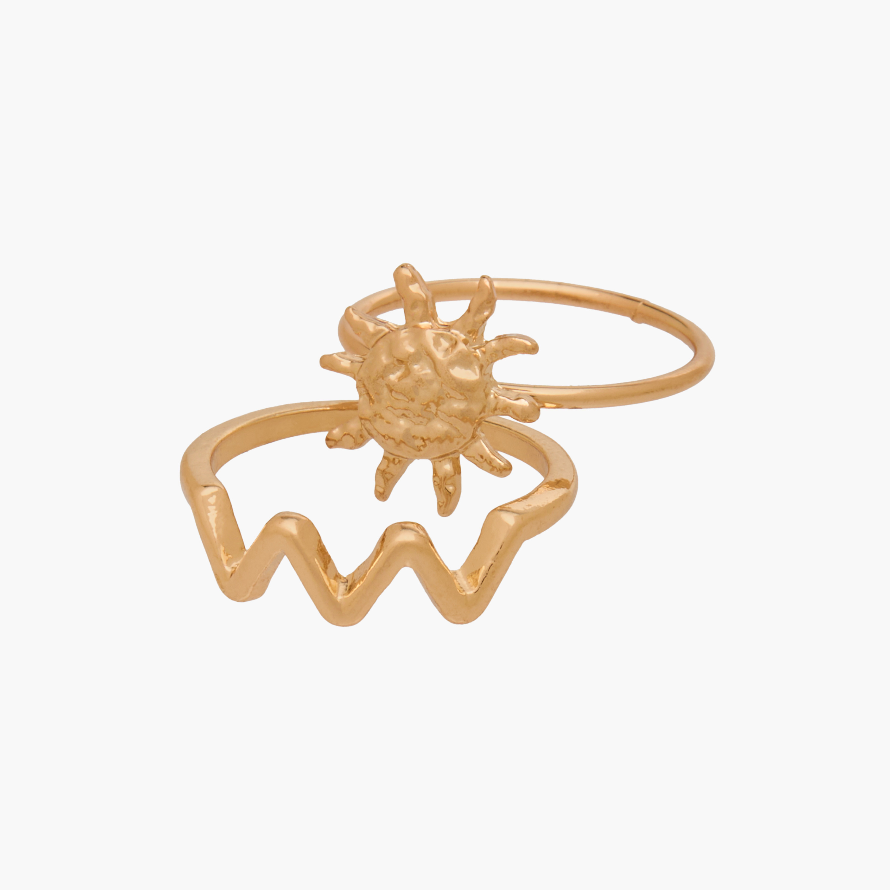 Set of 11 - Assorted Gold Tone Ring-women-watchesandjewellery-jewellery-rings-image-3