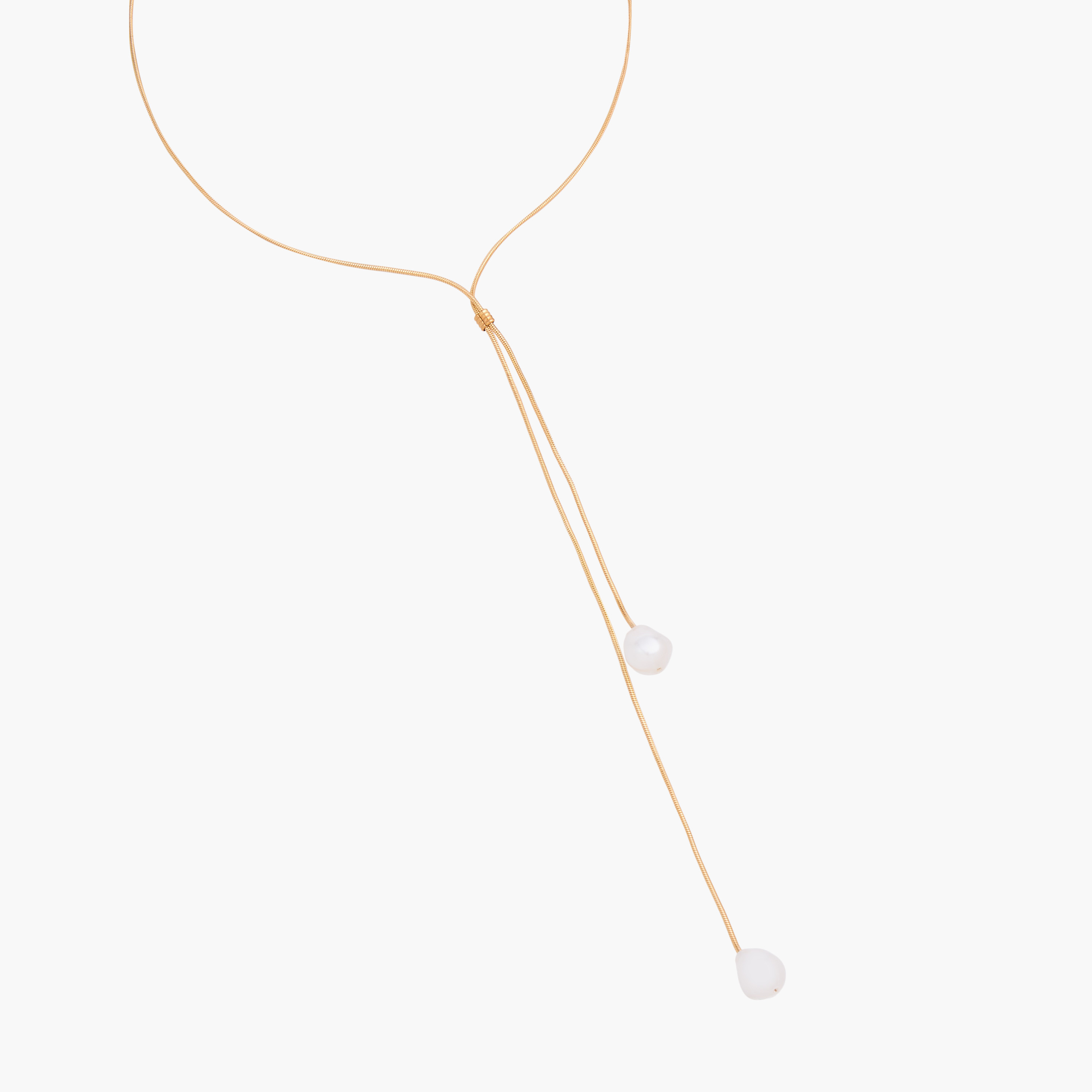 عقد ذهبي اللون مزين باللؤلؤ-women-watchesandjewellery-jewellery-necklacesandpendants-image-2