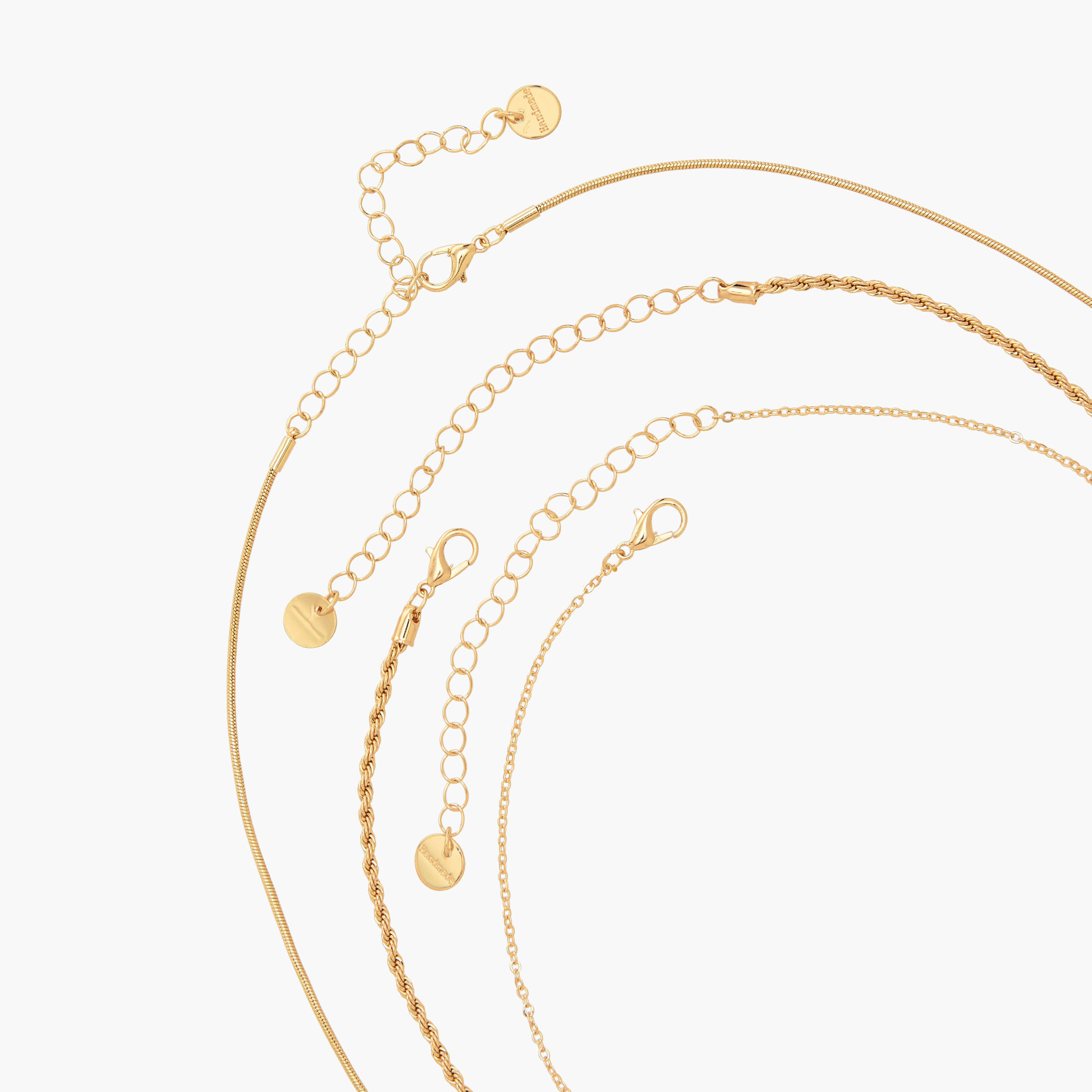 طقم من 3 عقود ذهبي اللون بتصاميم متنوعة-women-watchesandjewellery-jewellery-necklacesandpendants-image-5