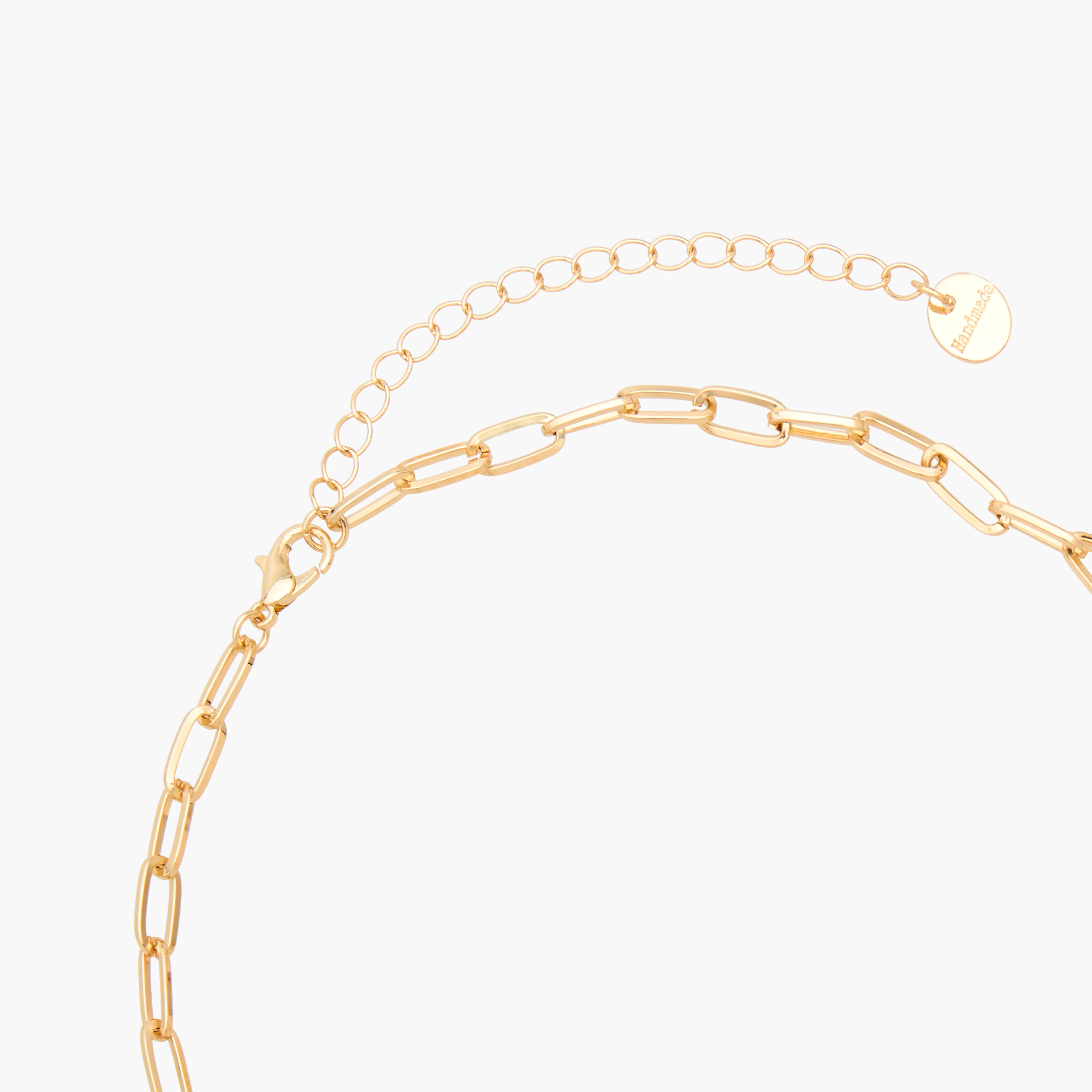 عقد ذهبي اللون بدلايات مزينة-women-watchesandjewellery-jewellery-necklacesandpendants-image-3