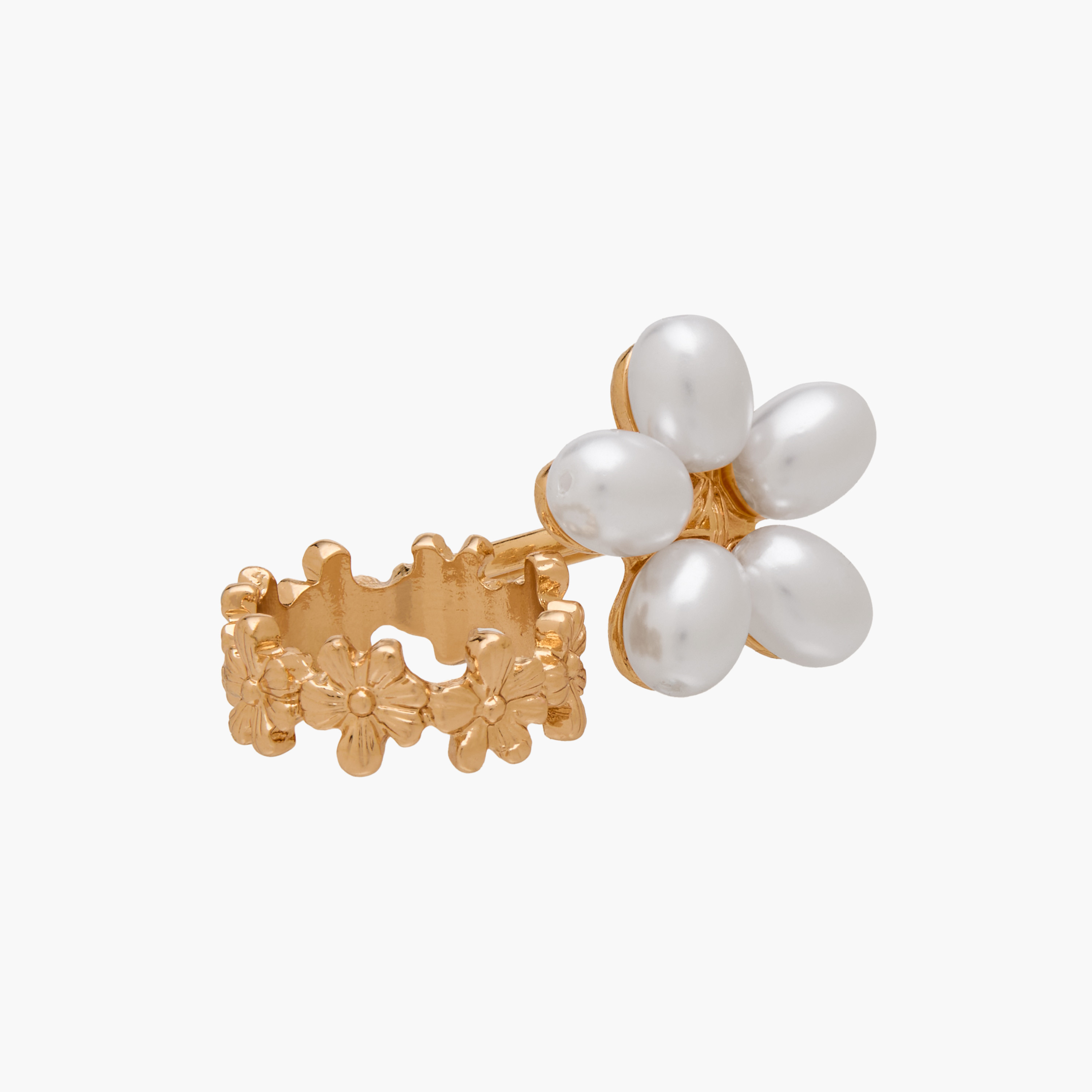 Set of 8 Metal Gold Tone Ring with Design-women-watchesandjewellery-jewellery-rings-image-3