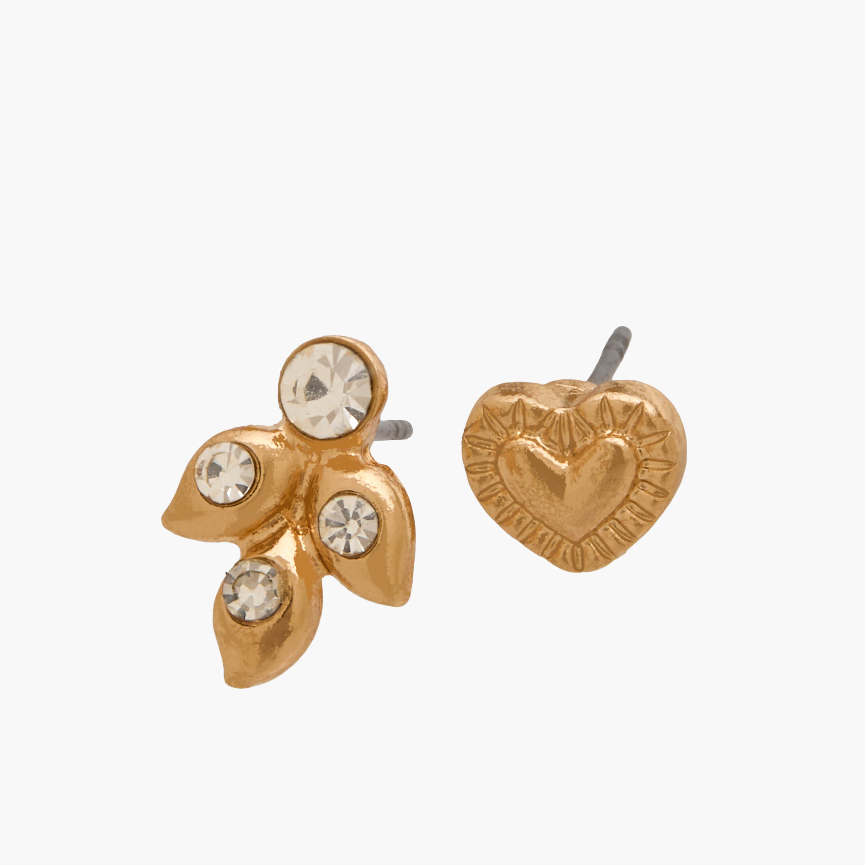 Pack of 15 Gold Tone Assorted Earrings with Pushback Closure-women-watchesandjewellery-jewellery-earrings-image-4