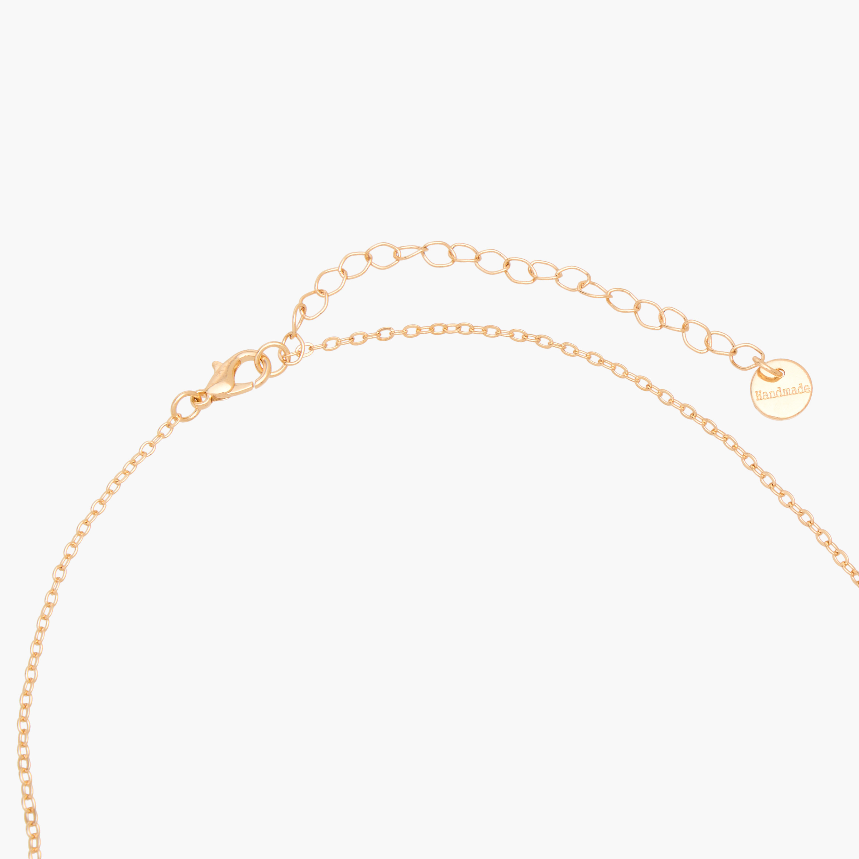 عقد سلسلة معدن بتصميم هندسي-women-watchesandjewellery-jewellery-necklacesandpendants-image-3