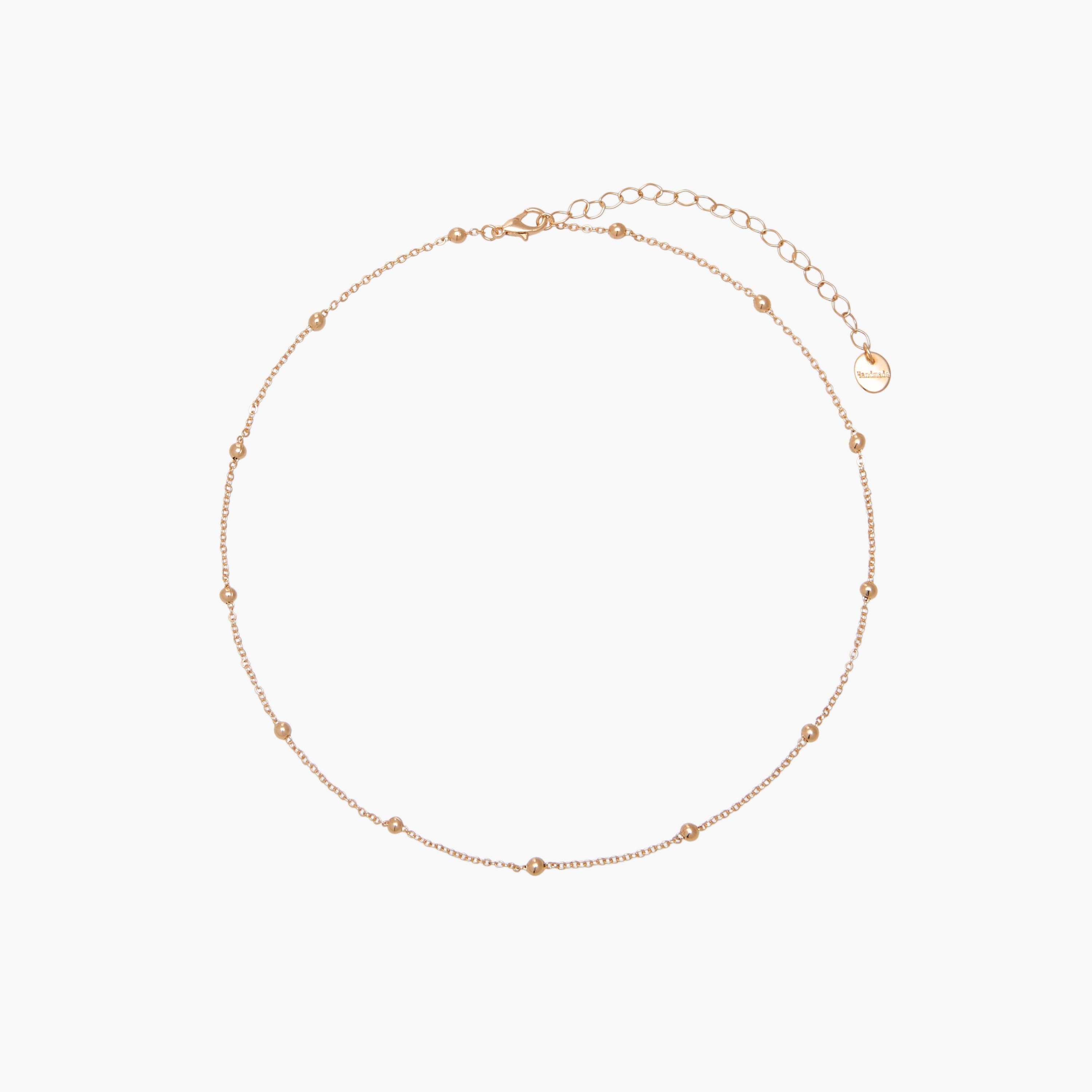 عقد بلون ذهبي وبتزيينات قلب - طقم من 5 قطع-women-watchesandjewellery-jewellery-necklacesandpendants-image-4