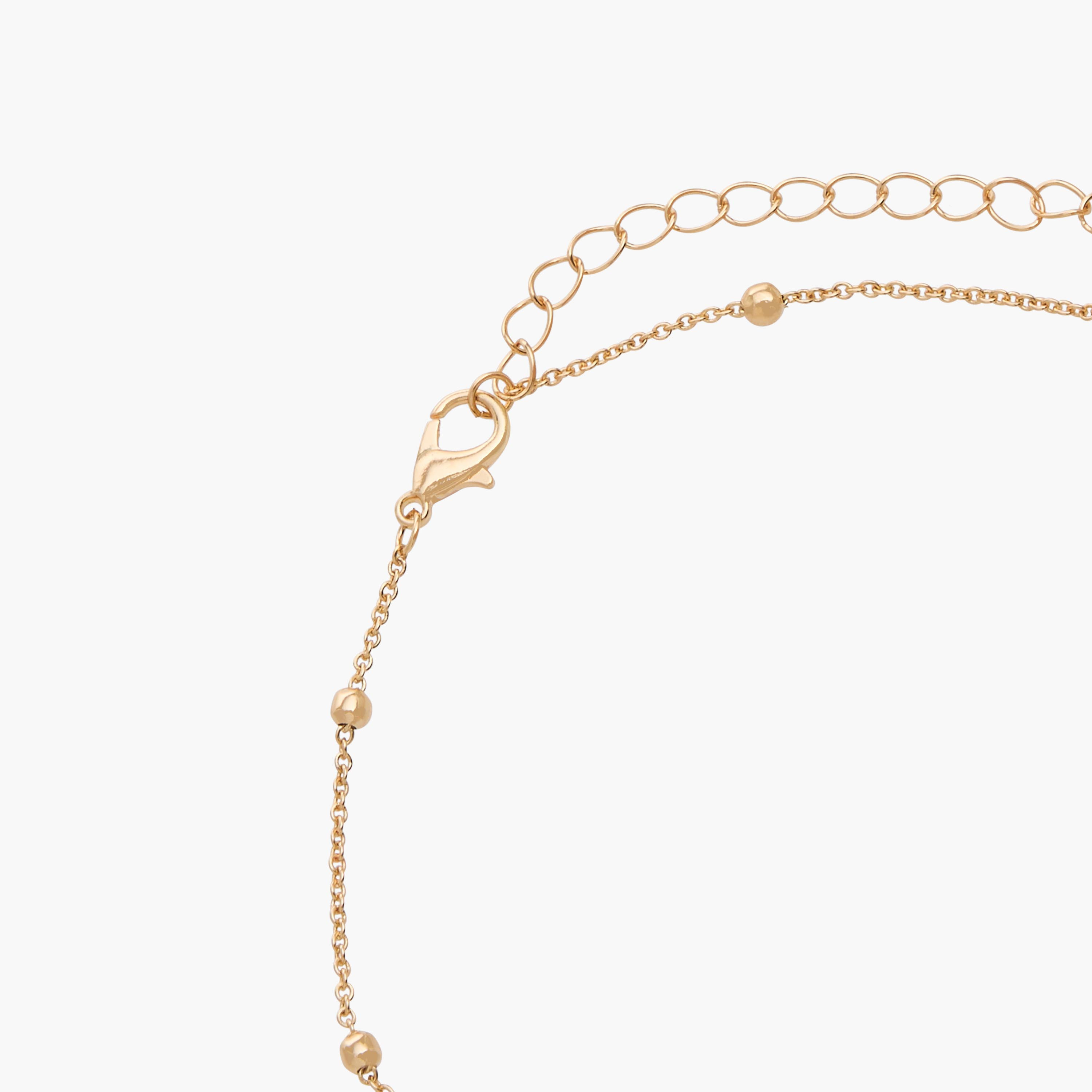 خلاخيل مزينة بلون ذهبي - عبوة 5 قطع-women-watchesandjewellery-jewellery-anklets-image-13