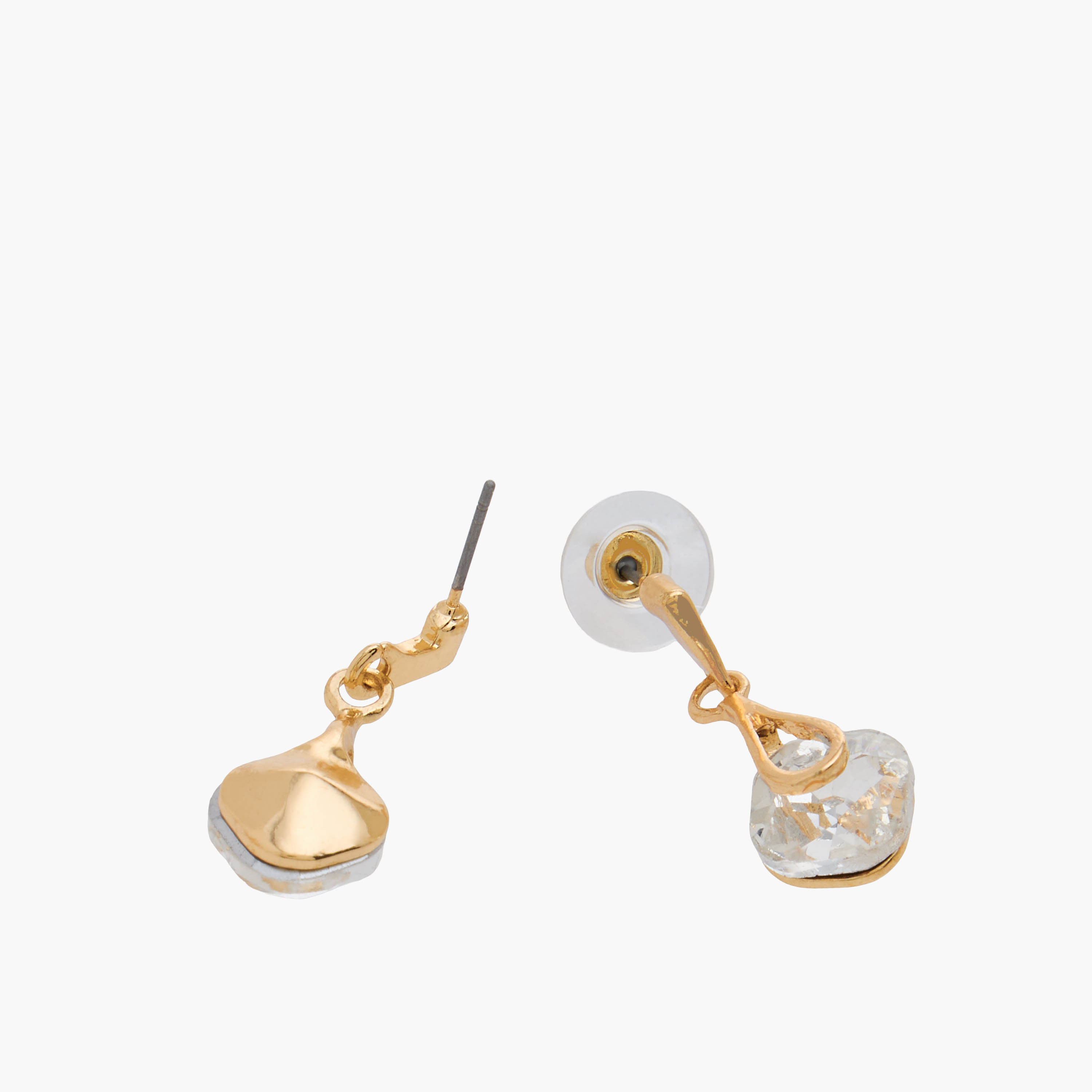 حلق وعقد بمعدني مزين بدلاية - طقم من قطعتين-women-watchesandjewellery-jewellery-jewellerysets-image-5