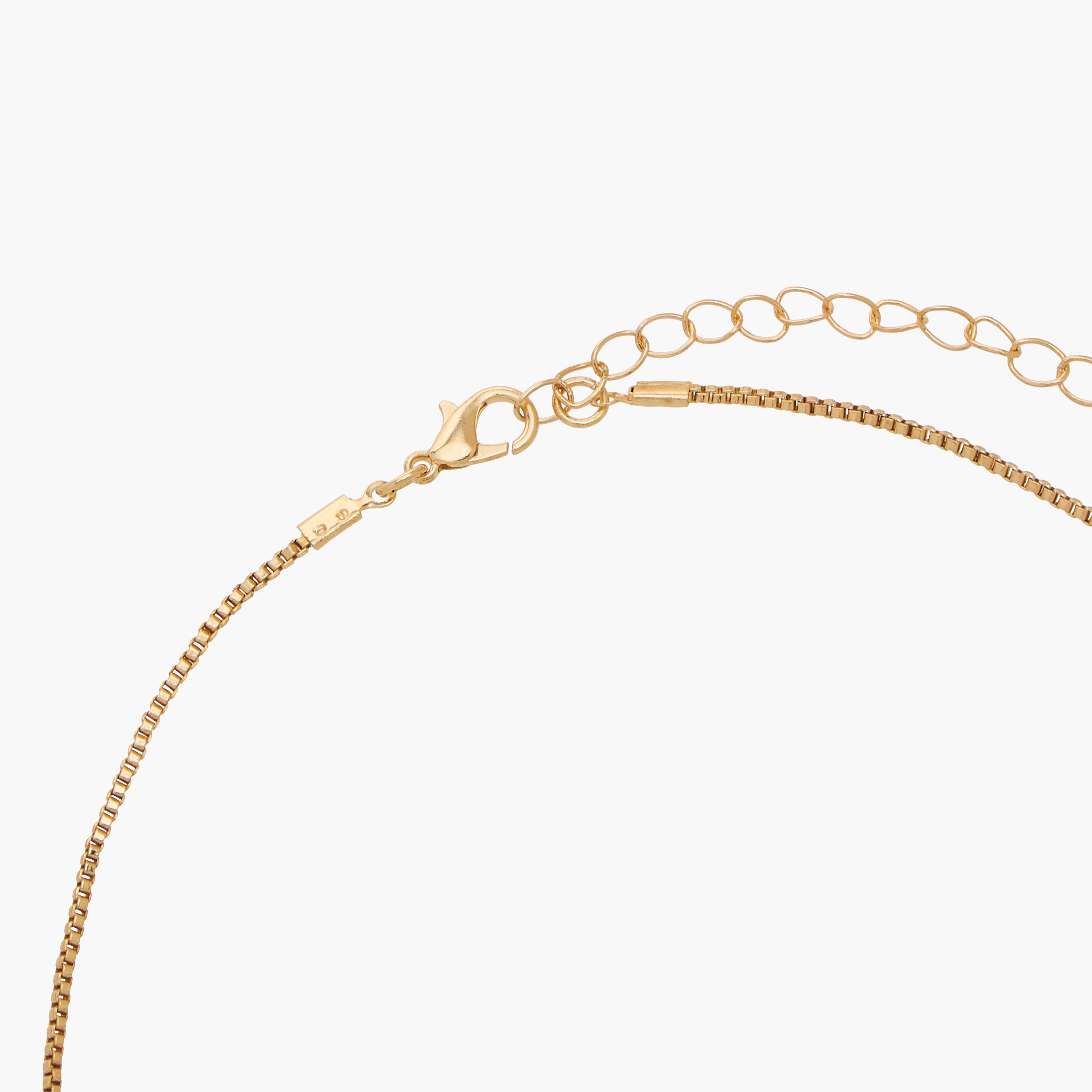 حلق وعقد بمعدني مزين بدلاية - طقم من قطعتين-women-watchesandjewellery-jewellery-jewellerysets-image-6