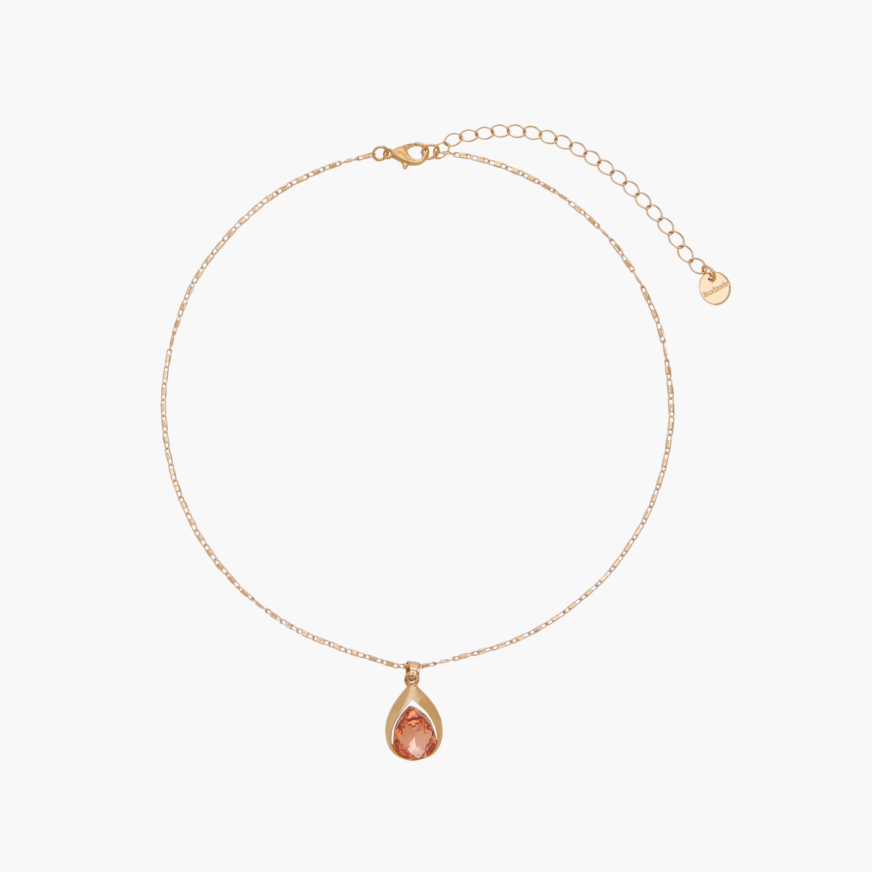 Set of 2 - Gold Tone Embellished Pendant Necklace and Earrings-women-watchesandjewellery-jewellery-jewellerysets-image-2
