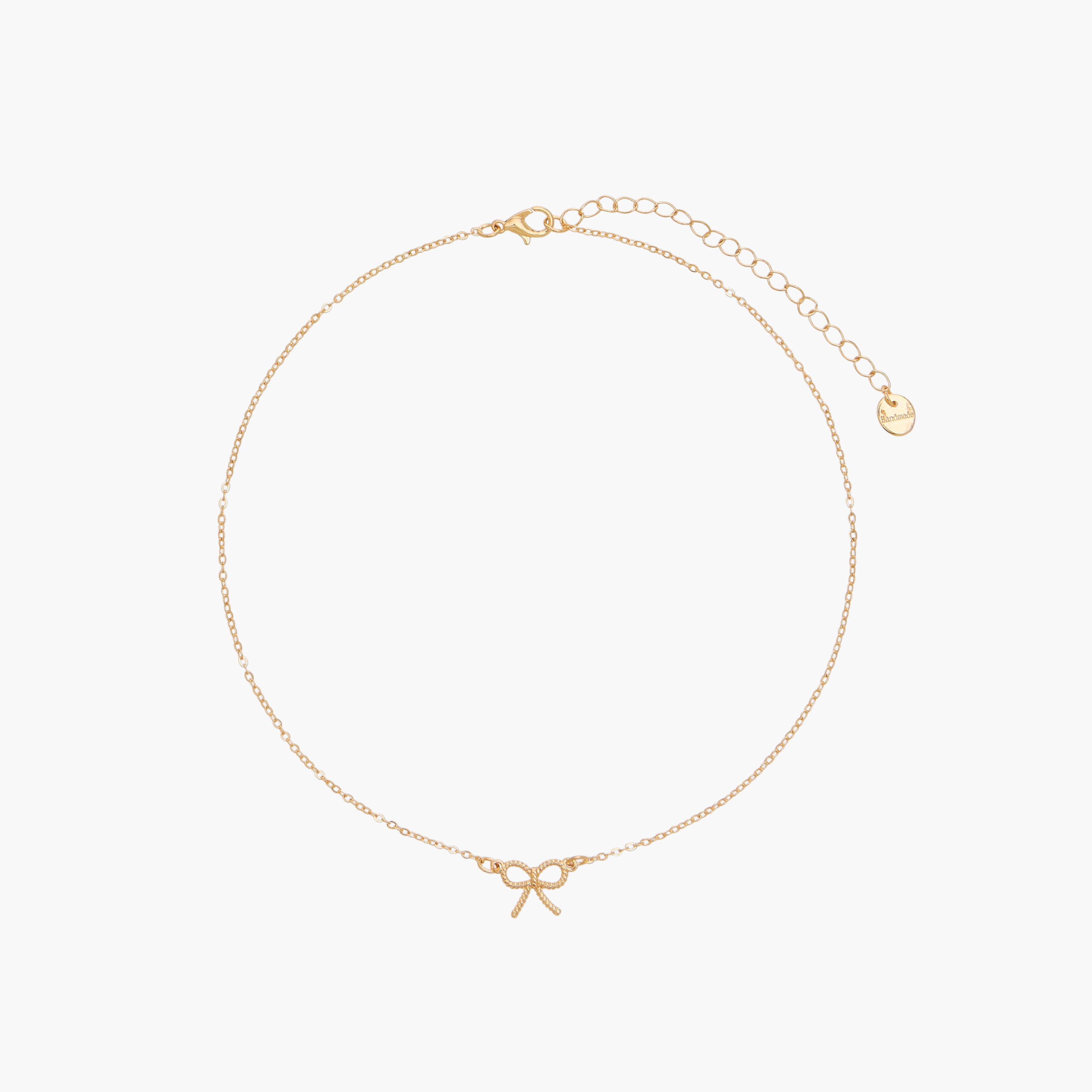 Set of 2 - Gold Tone Bow Pendant Necklace and Earrings-women-watchesandjewellery-jewellery-jewellerysets-image-2