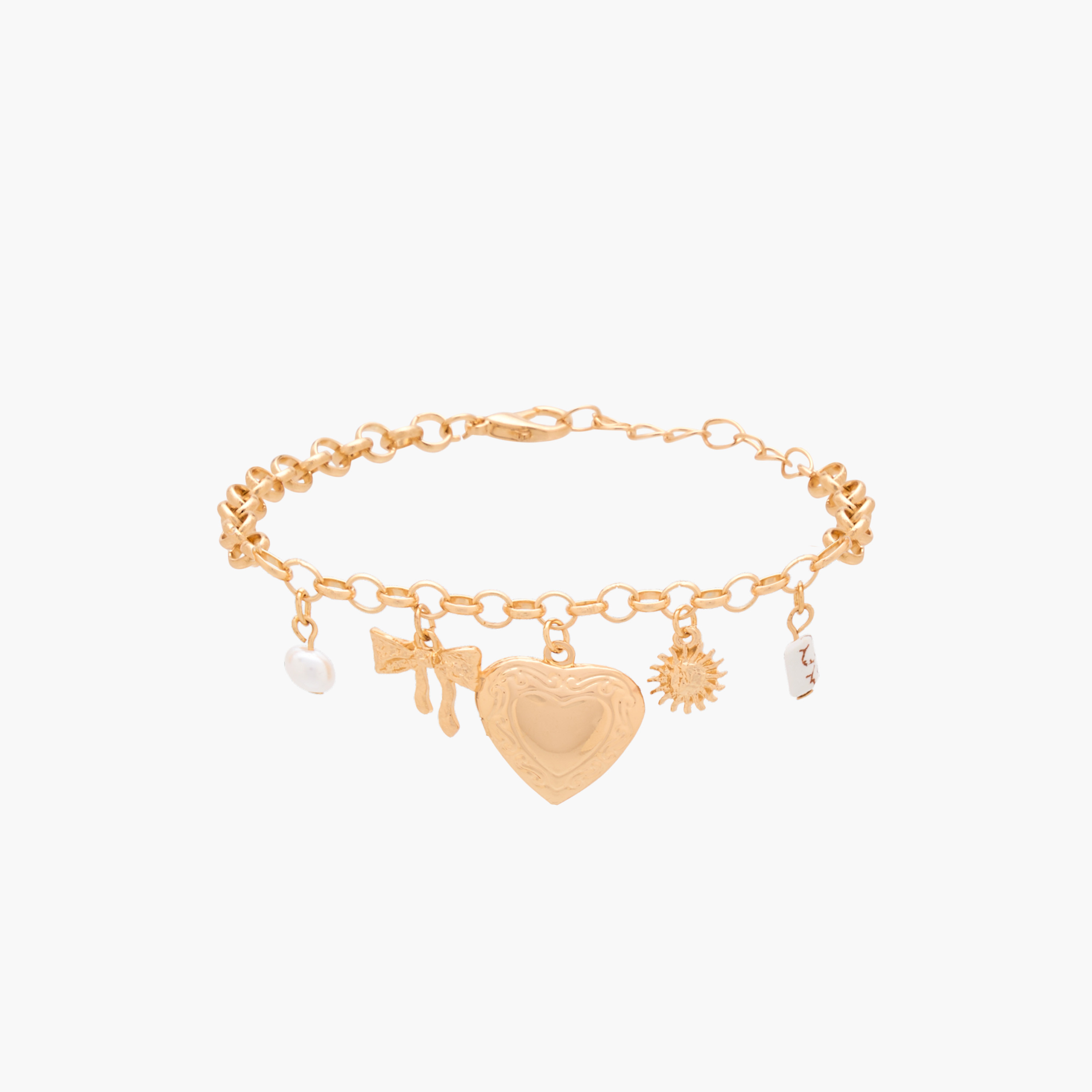 سوار مطلي بالذهب بتفاصيل زينة-women-watchesandjewellery-jewellery-banglesandbracelets-image-1