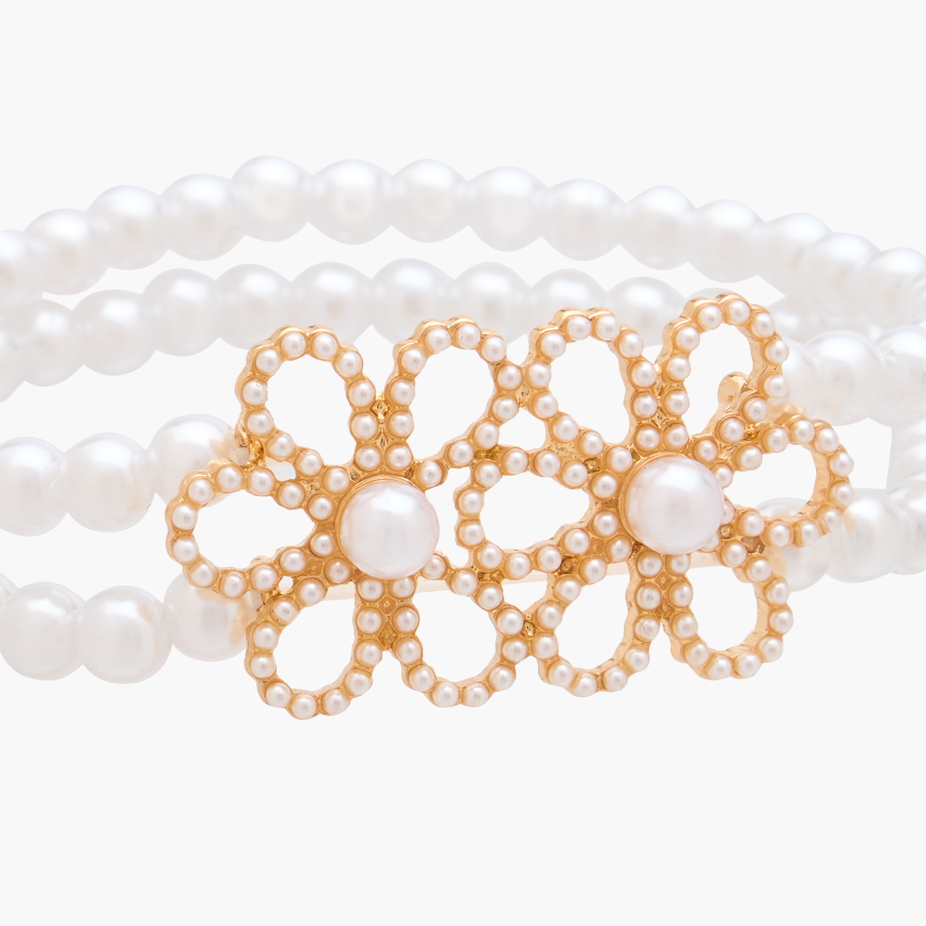 سوار معدن مزين باللؤلؤ-women-watchesandjewellery-jewellery-banglesandbracelets-image-3
