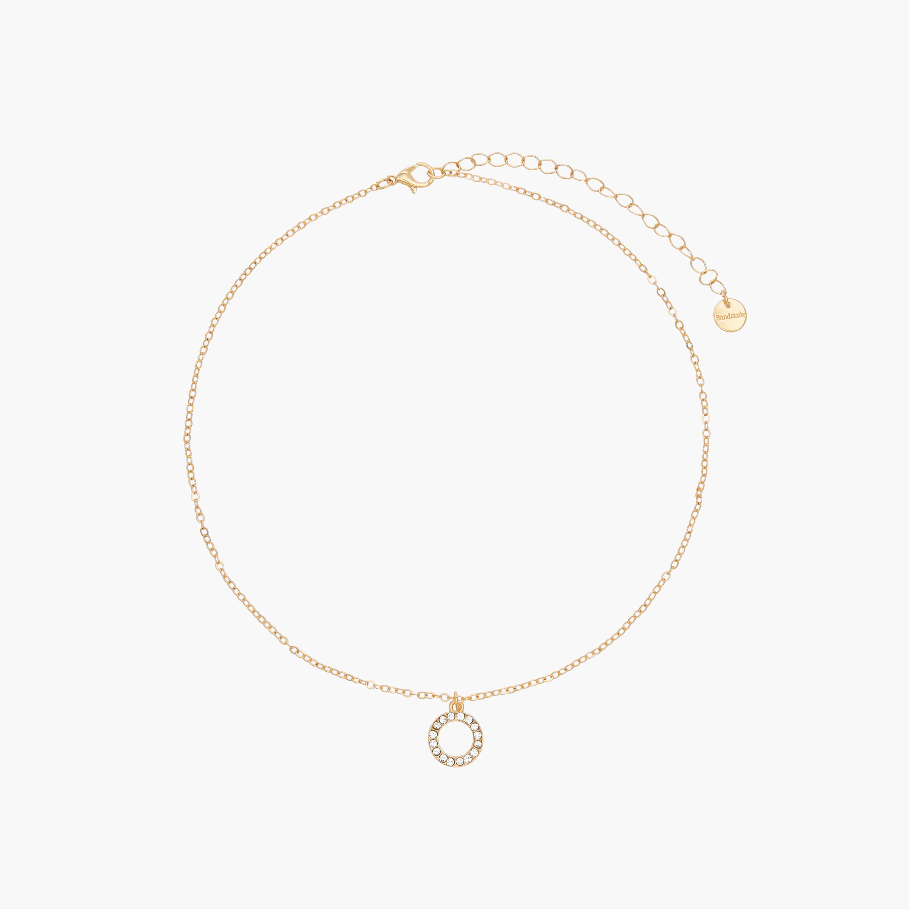 Set of 2 - Gold Tone Embellished Pendant Necklace and Earrings-women-watchesandjewellery-jewellery-jewellerysets-image-2