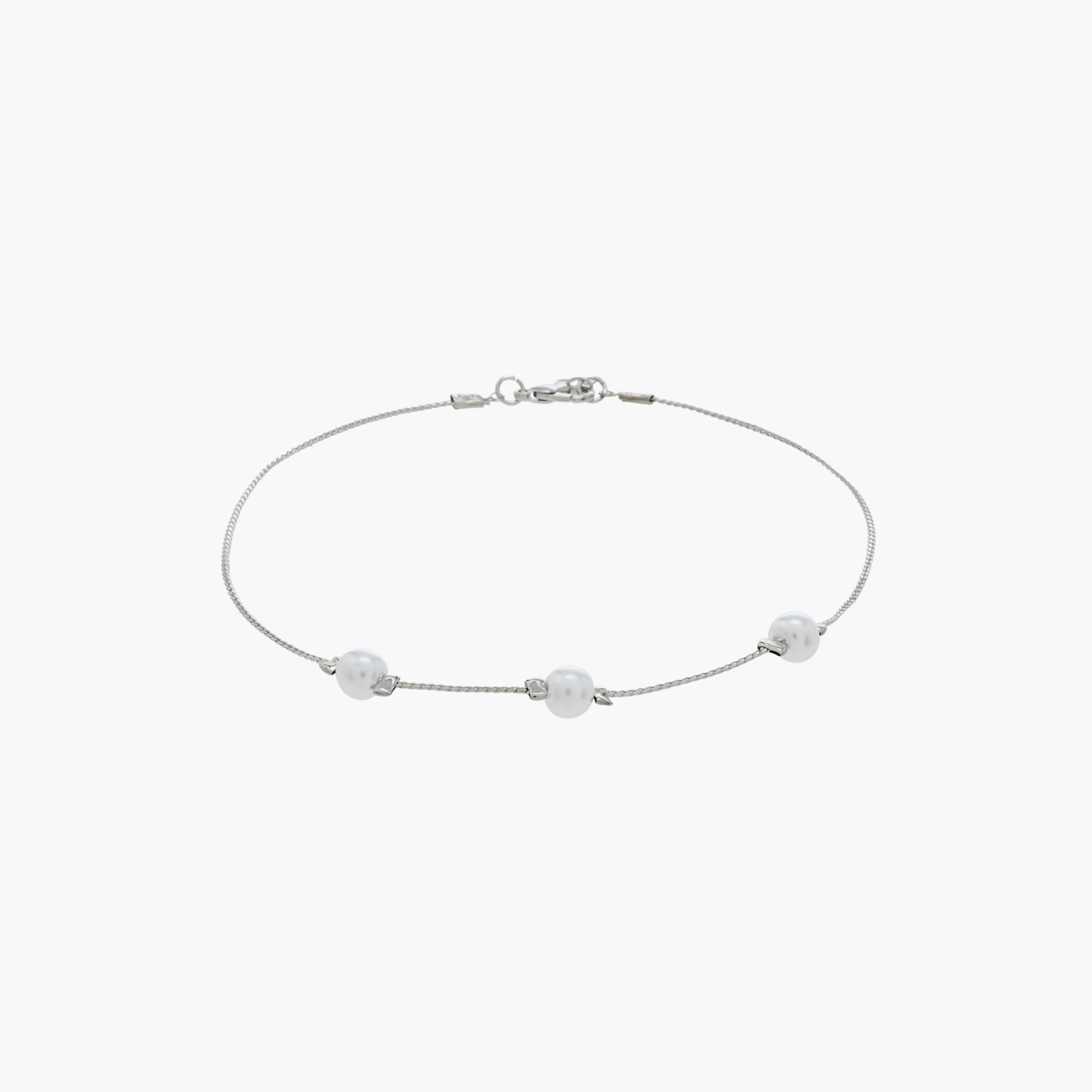 خلاخيل ميتاليك مزينة - عبوة 5 قطع-women-watchesandjewellery-jewellery-anklets-image-7