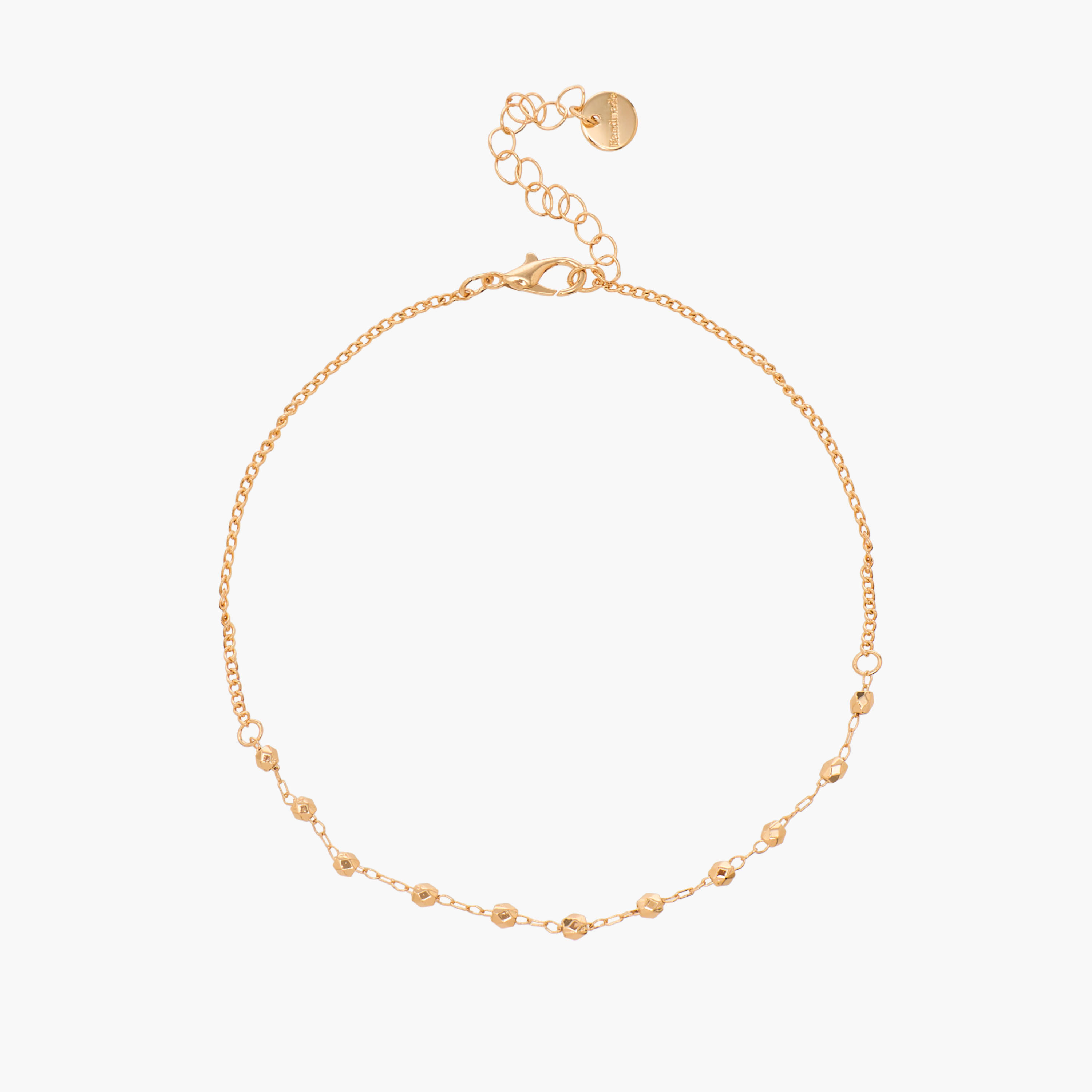 خلاخيل ميتاليك مزينة - عبوة 5 قطع-women-watchesandjewellery-jewellery-anklets-image-3