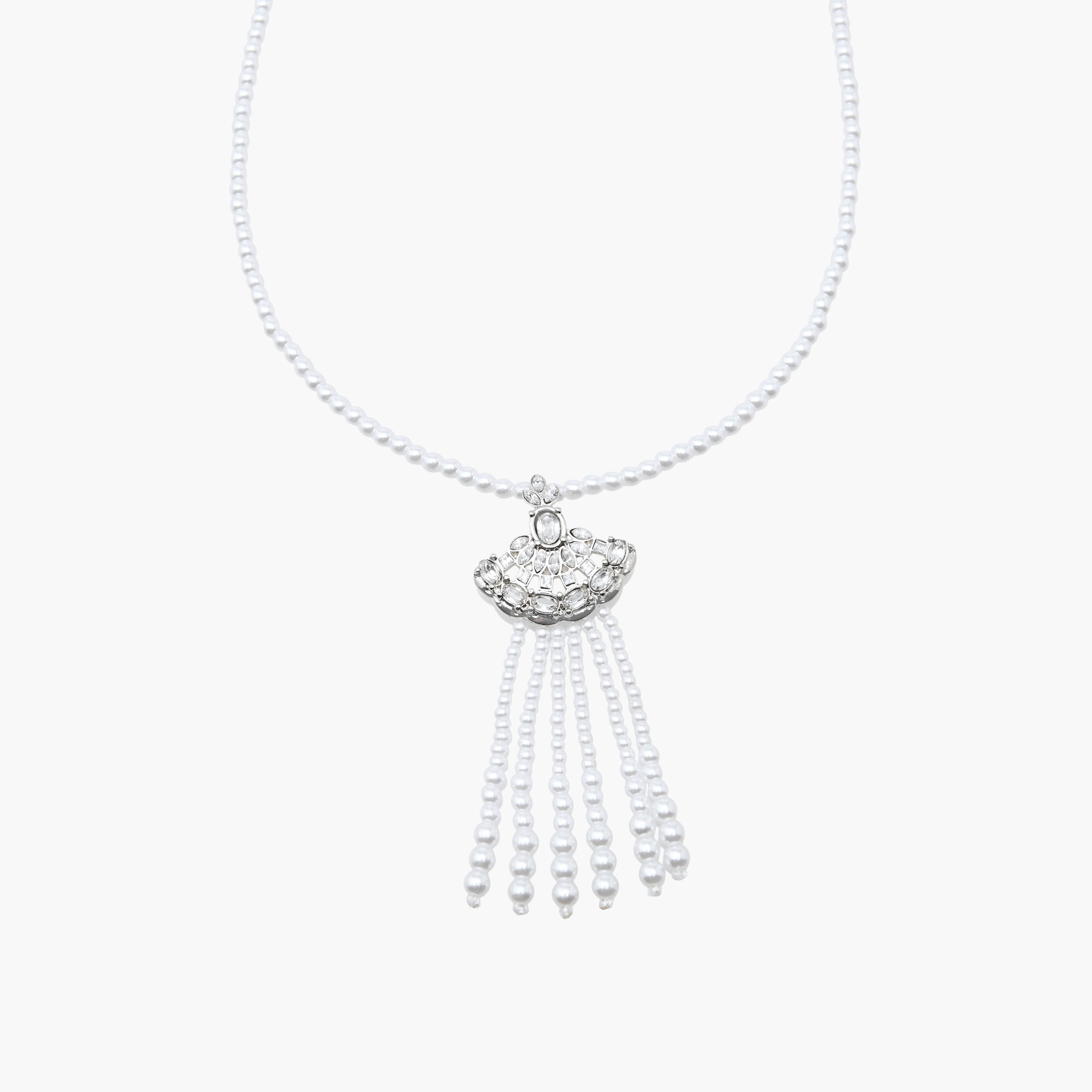 عقد معدن بدلاية لؤلؤ-women-watchesandjewellery-jewellery-necklacesandpendants-image-2