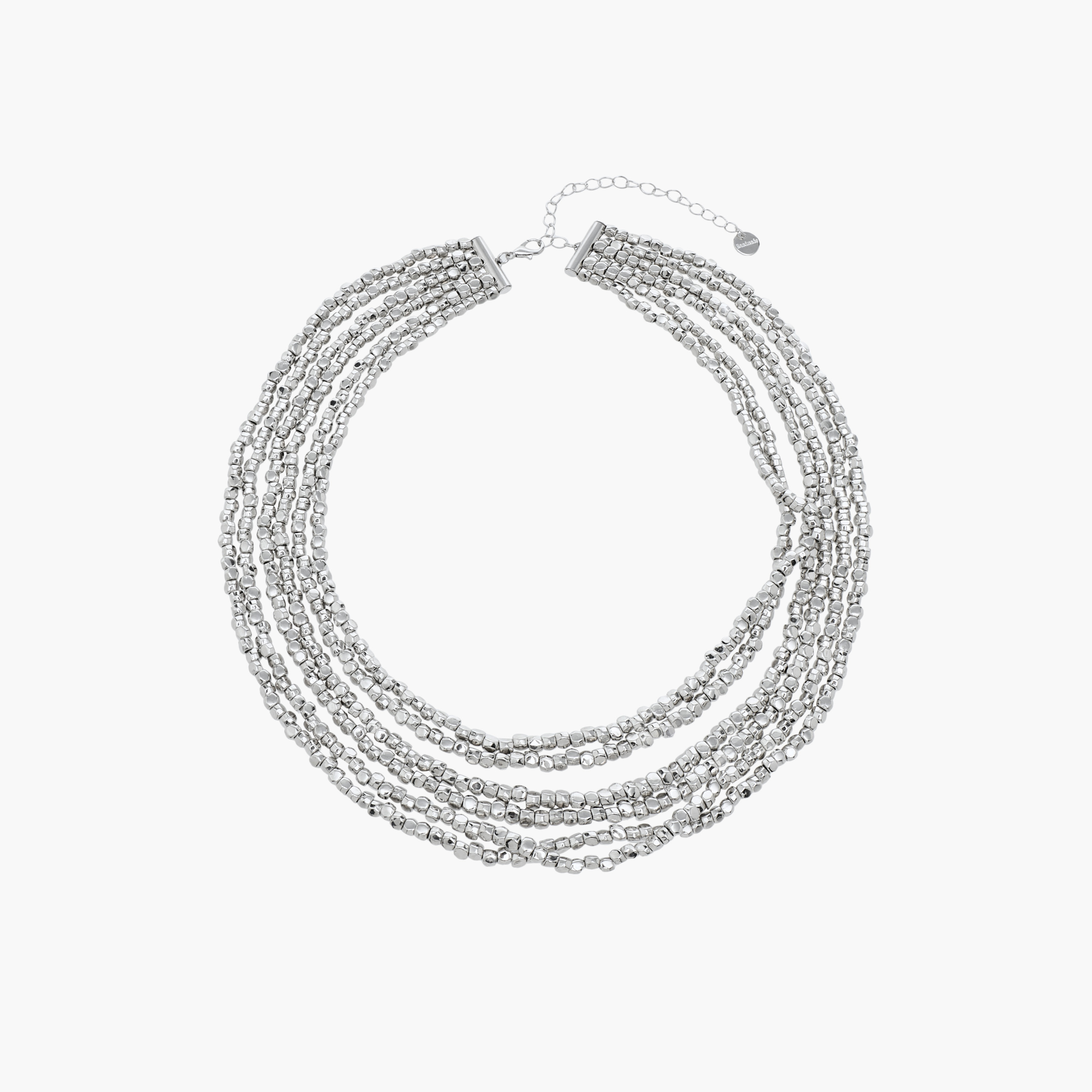Metal Layered Choker Necklace-women-watchesandjewellery-jewellery-necklacesandpendants-image-1