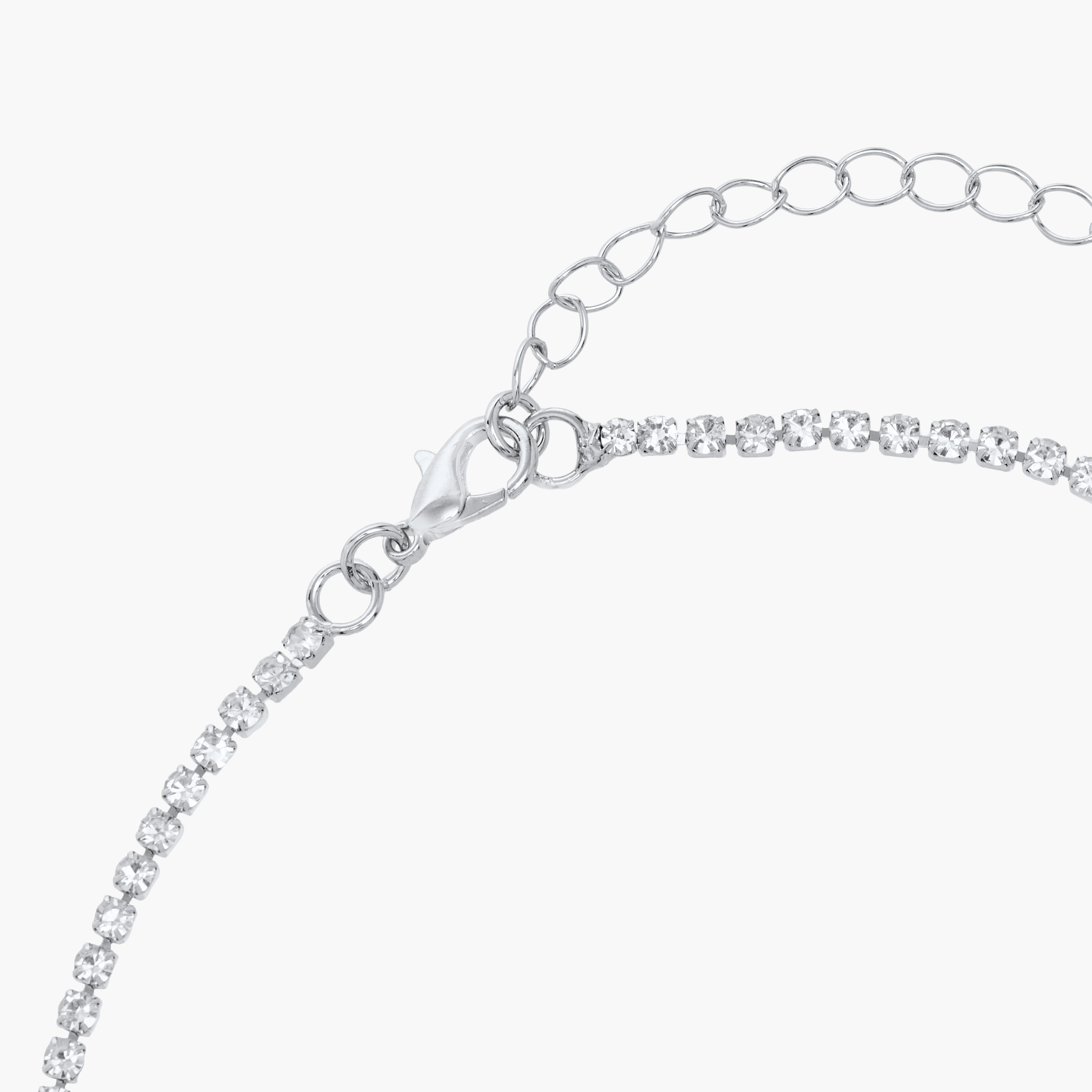Set of 2 Cubic Zirconia Embellished Necklace and Earrings-women-watchesandjewellery-jewellery-jewellerysets-image-5