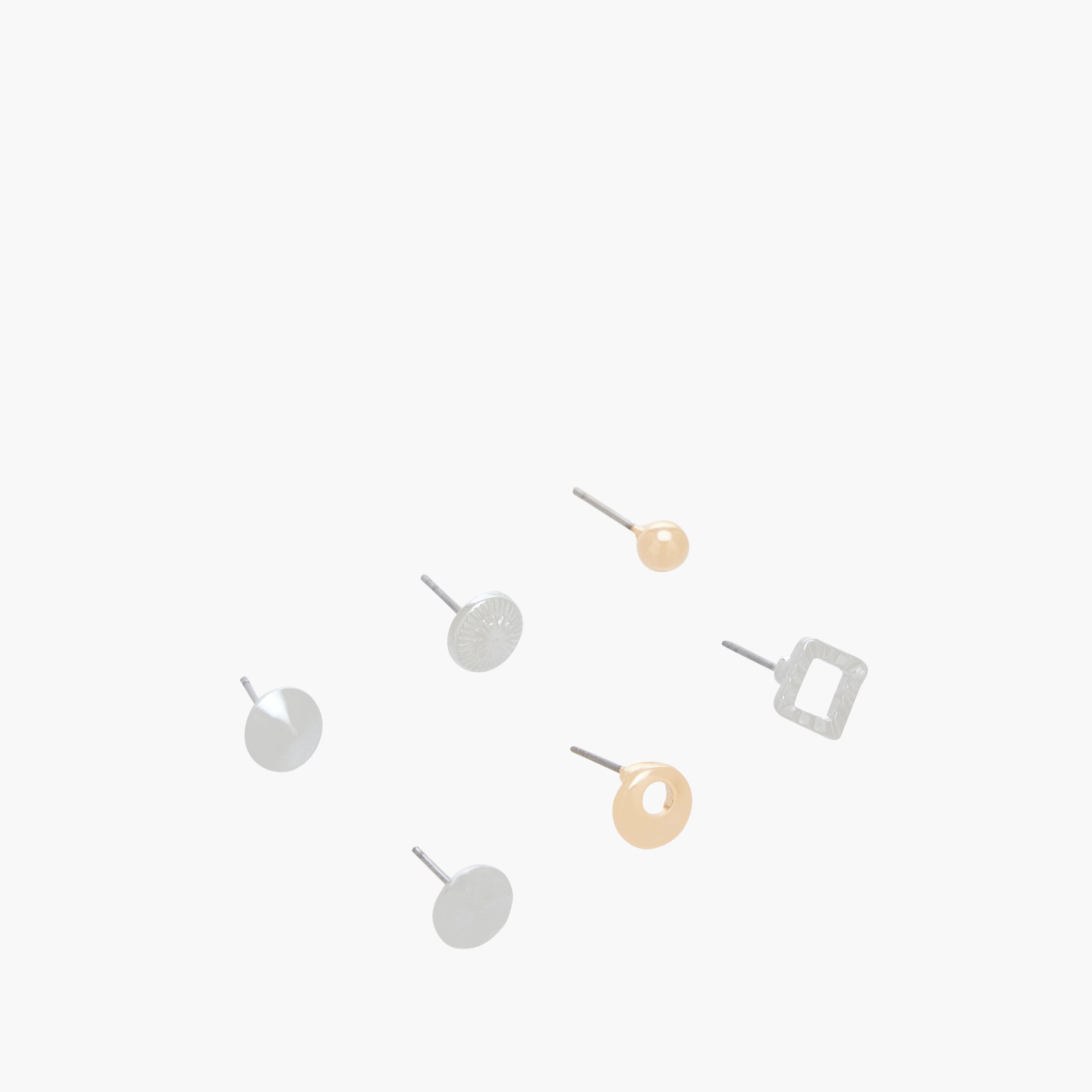 Pack of 6 Stud Earrings with Pushback Closure-women-watchesandjewellery-jewellery-earrings-image-2
