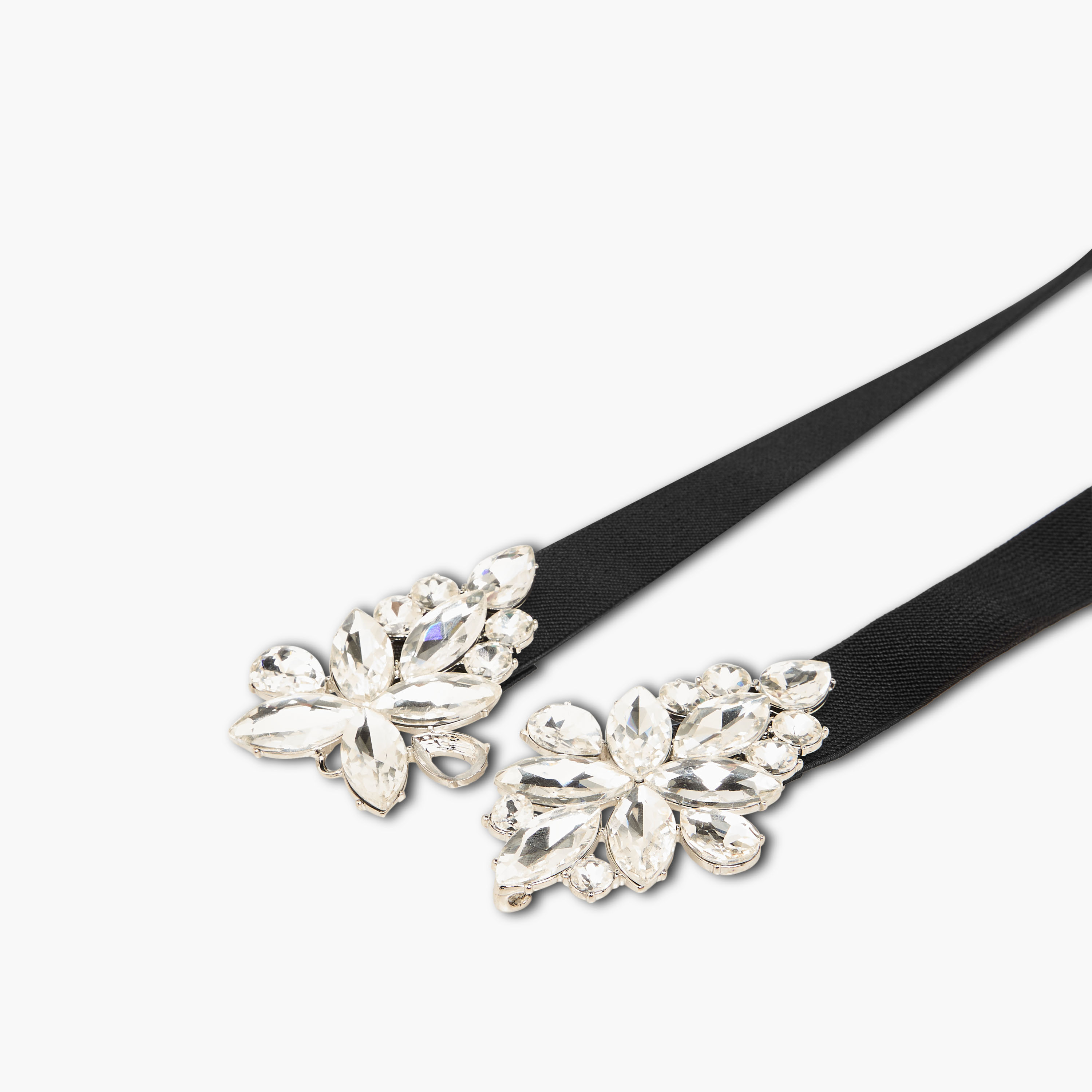 Metal Stretchable Belt with Embellished Buckle-women-clothingaccessories-belts-image-5