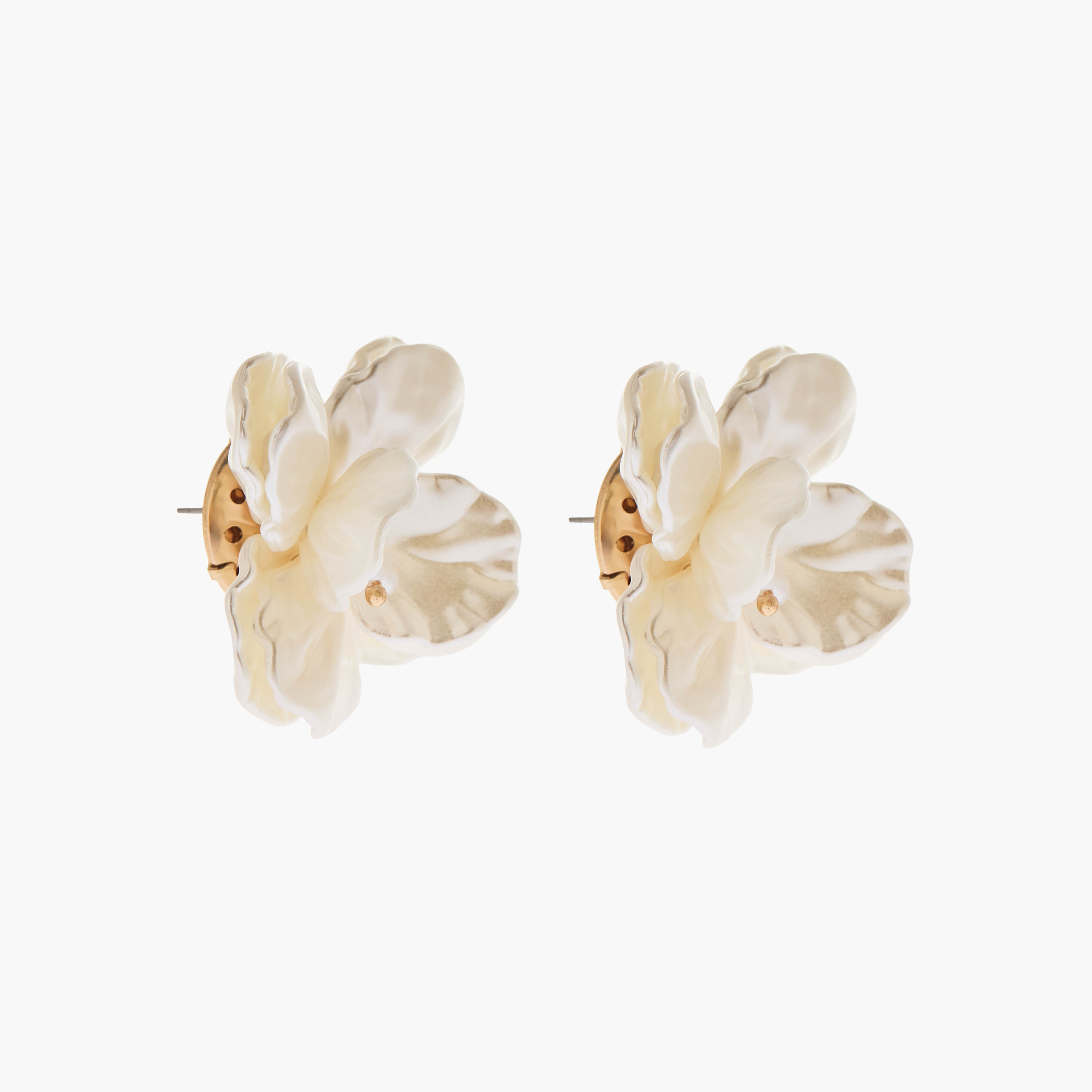 حلق مرصّع بتصميم زهري مع مكبس إغلاق خلفي-women-watchesandjewellery-jewellery-earrings-image-2