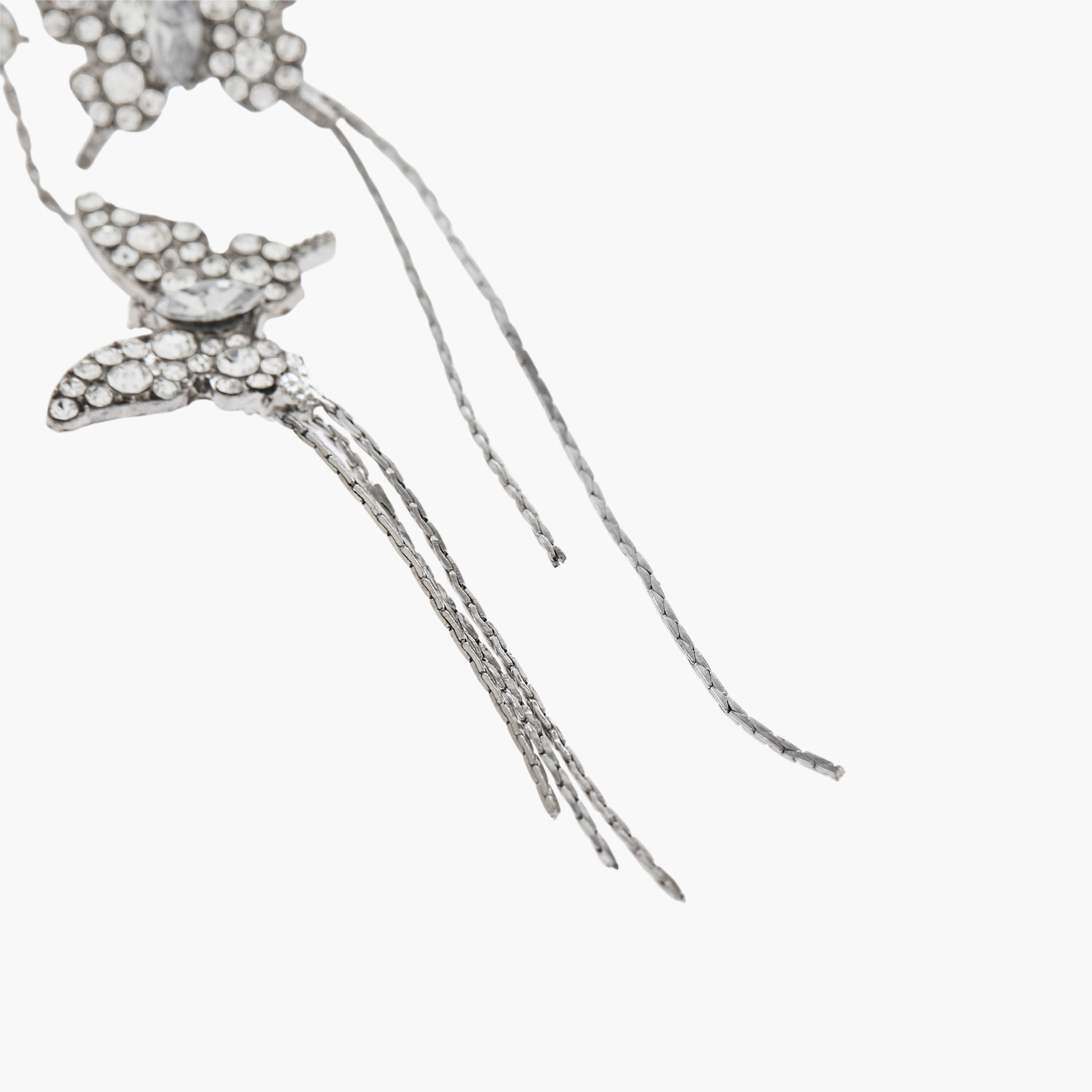 Metallic Butterfly Embellished Earrings with Pushback Closure-women-watchesandjewellery-jewellery-earrings-image-6