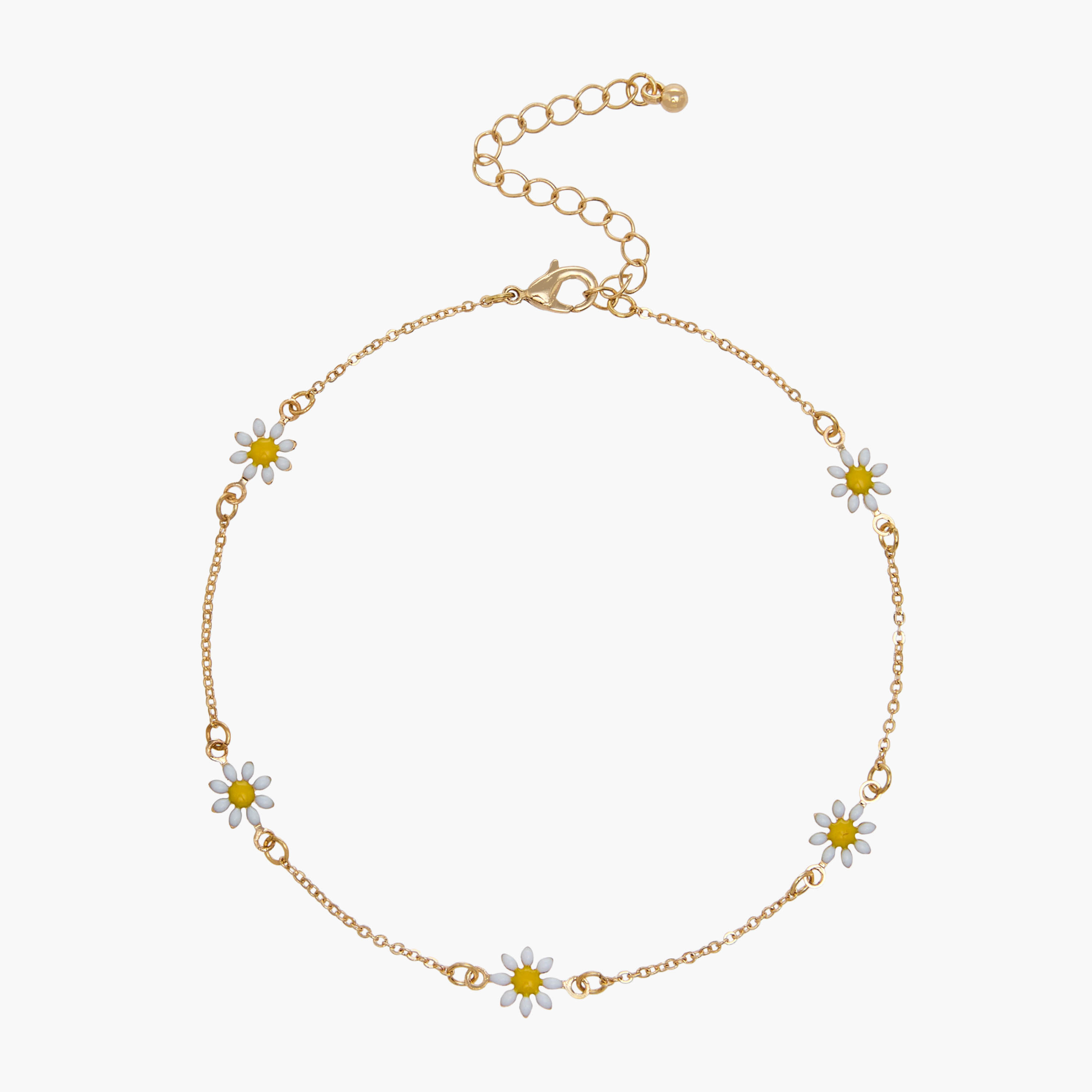 خلاخيل معدن مزينة - عبوة من قطعتين-women-watchesandjewellery-jewellery-anklets-image-3