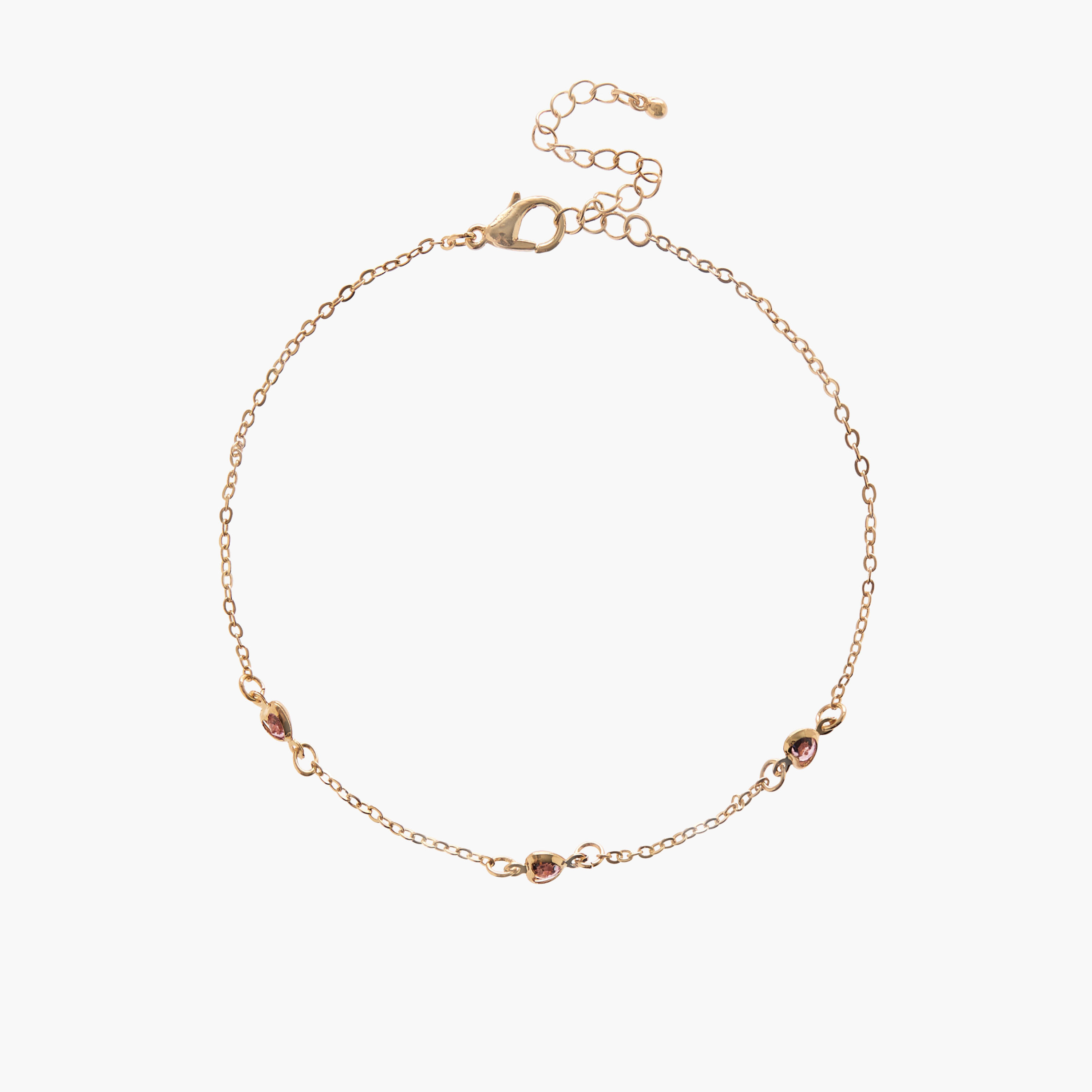خلخال ميتاليك - طقم من قطعتين-women-watchesandjewellery-jewellery-anklets-image-4
