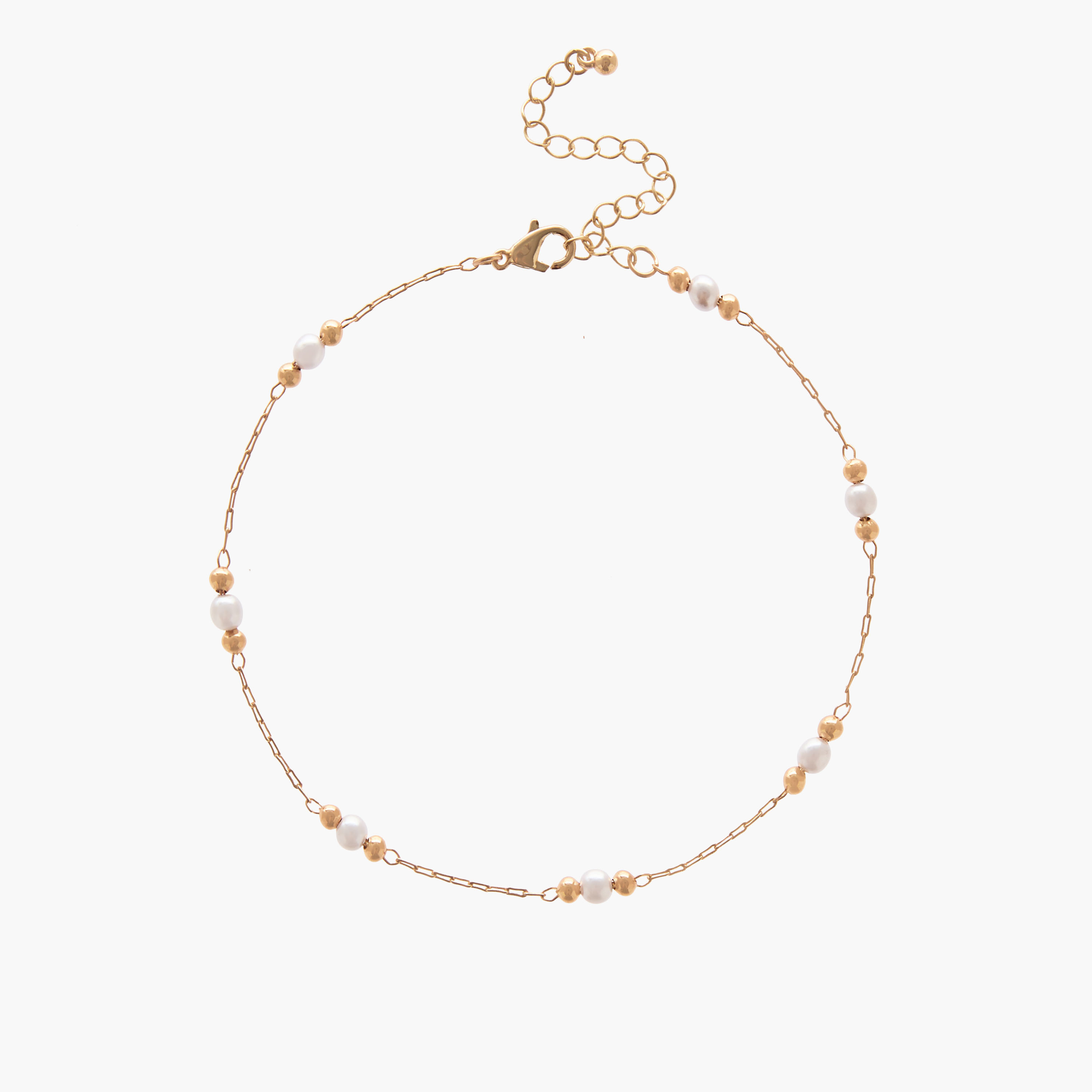 طقم من 2 خلخال معدني مزين-women-watchesandjewellery-jewellery-anklets-image-3