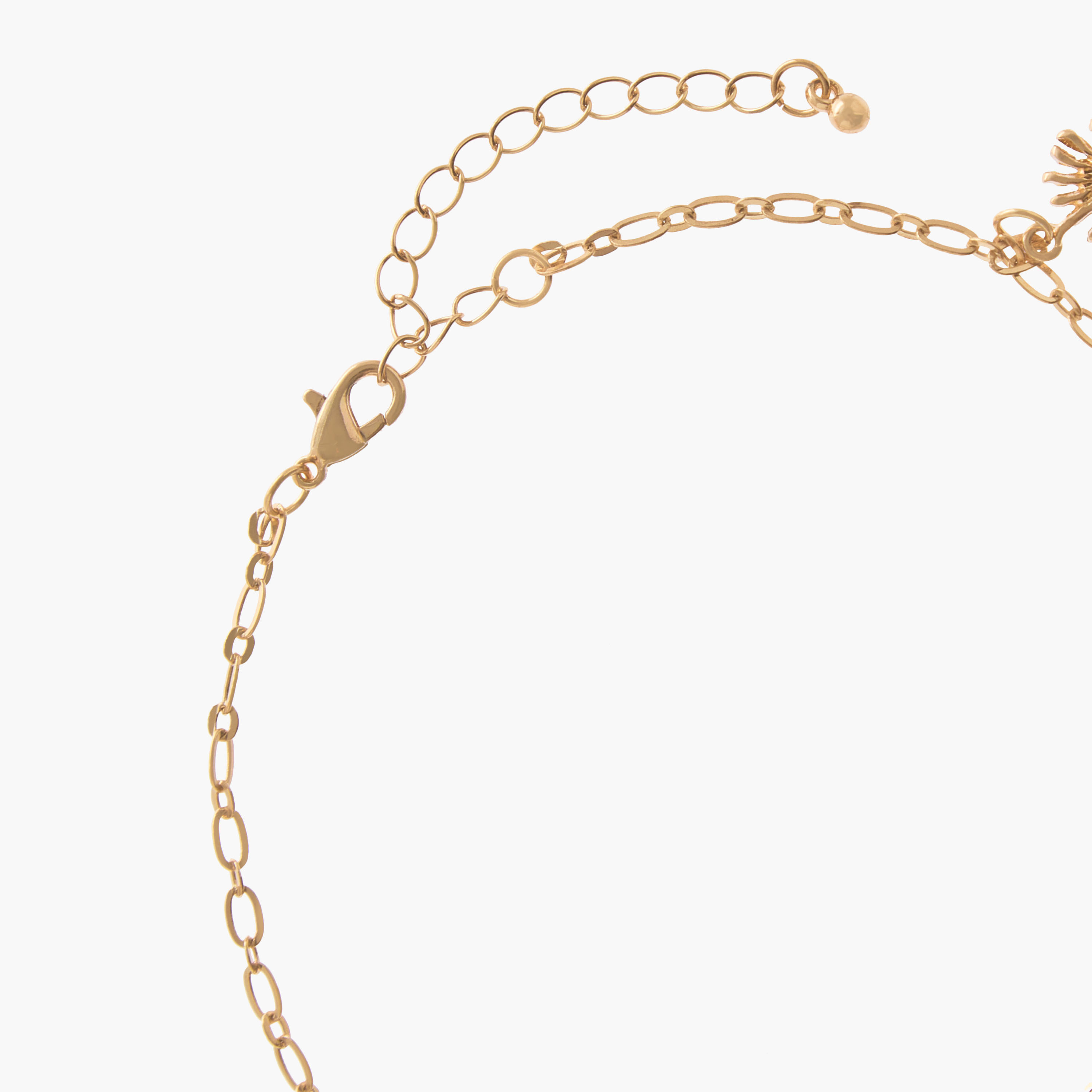 طقم من 2 خلخال معدني مزين-women-watchesandjewellery-jewellery-anklets-image-2